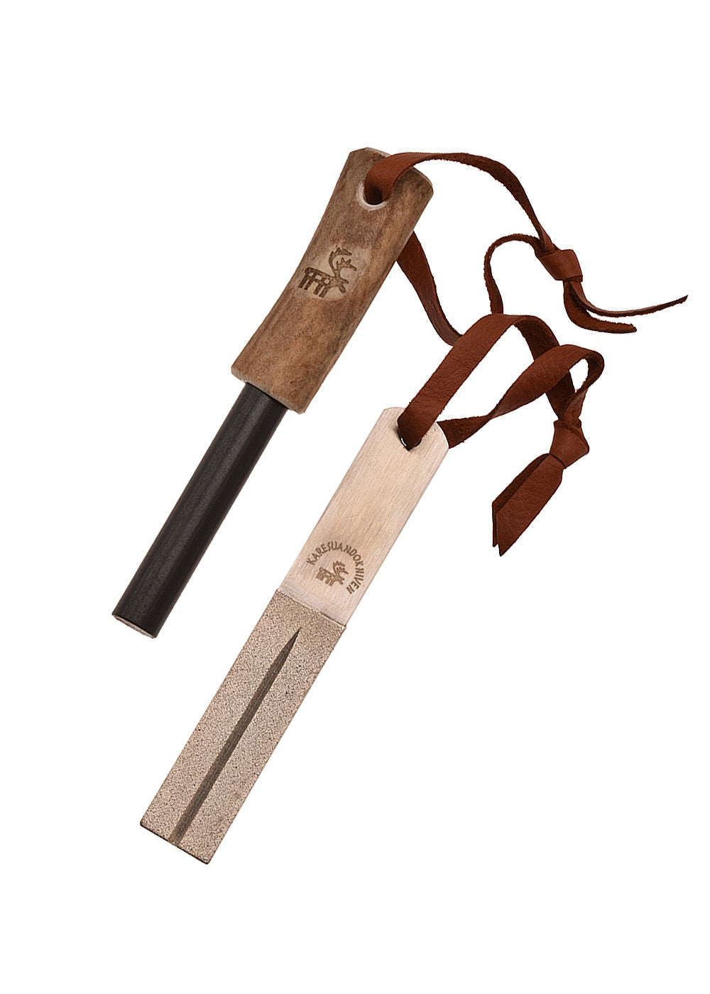 Imagen única de: Cuchillo De Caza De Supervivencia Con Acero Refractario Y Piedra De Afilar De Diamante, Karesuando