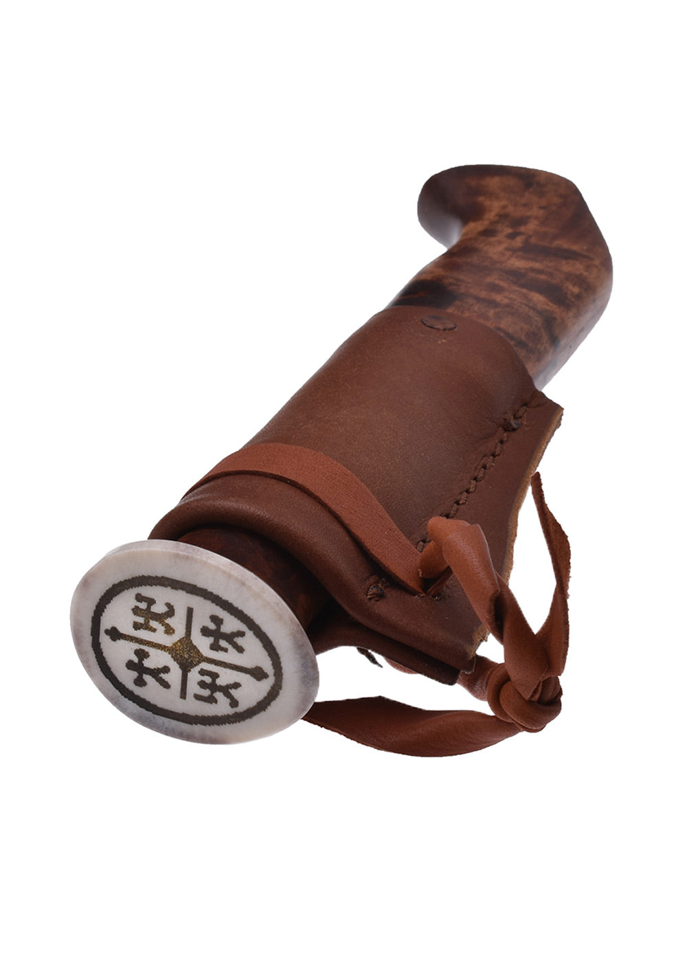 Imagen única de: Cuchillo De Caza Nulpu Damasteel Rwl34, Karesuando