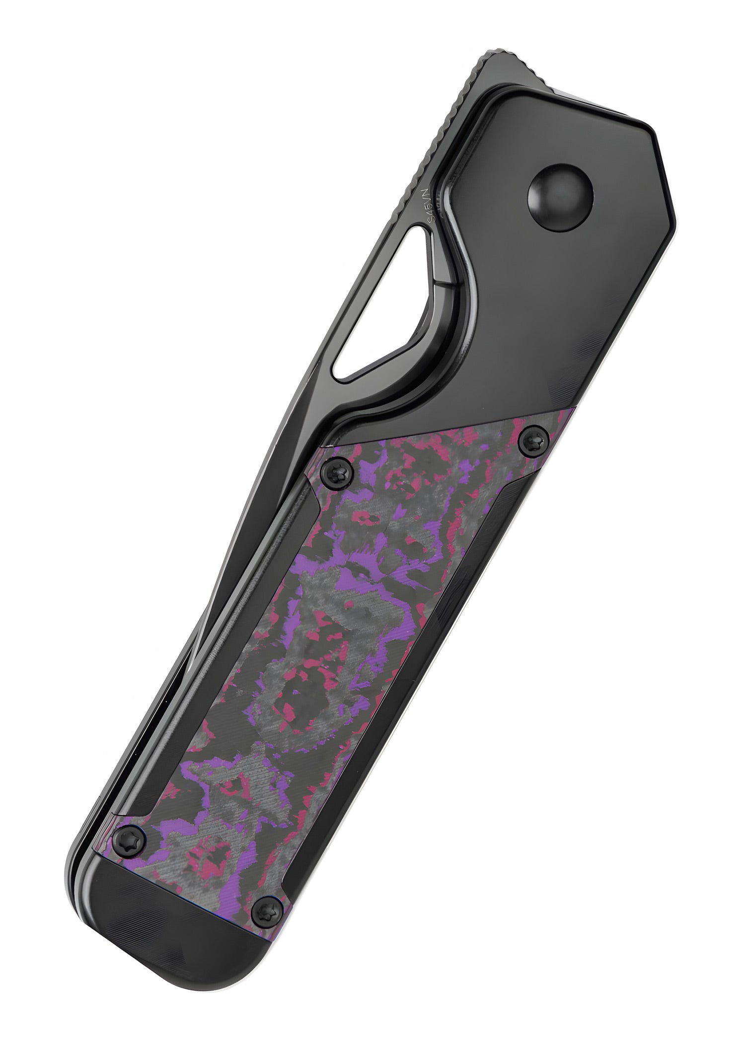 Imagen única de: Kizer Knives Militaw Titanium + Fatcarbon, Navaja De Bolsillo