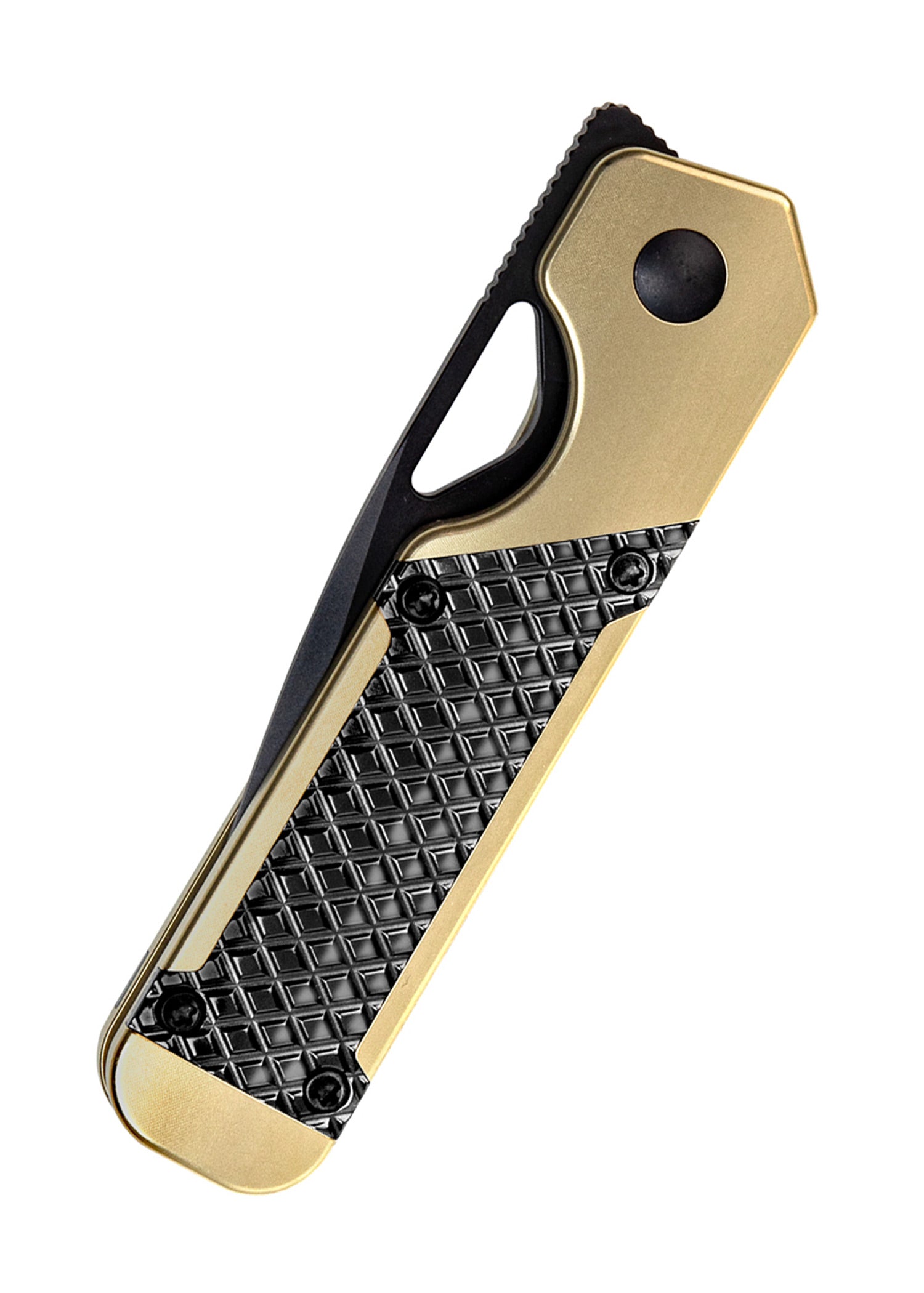 Imagen única de: Kizer Knives Mini Militaw Titanium + Zirconio, Navaja De Bolsillo