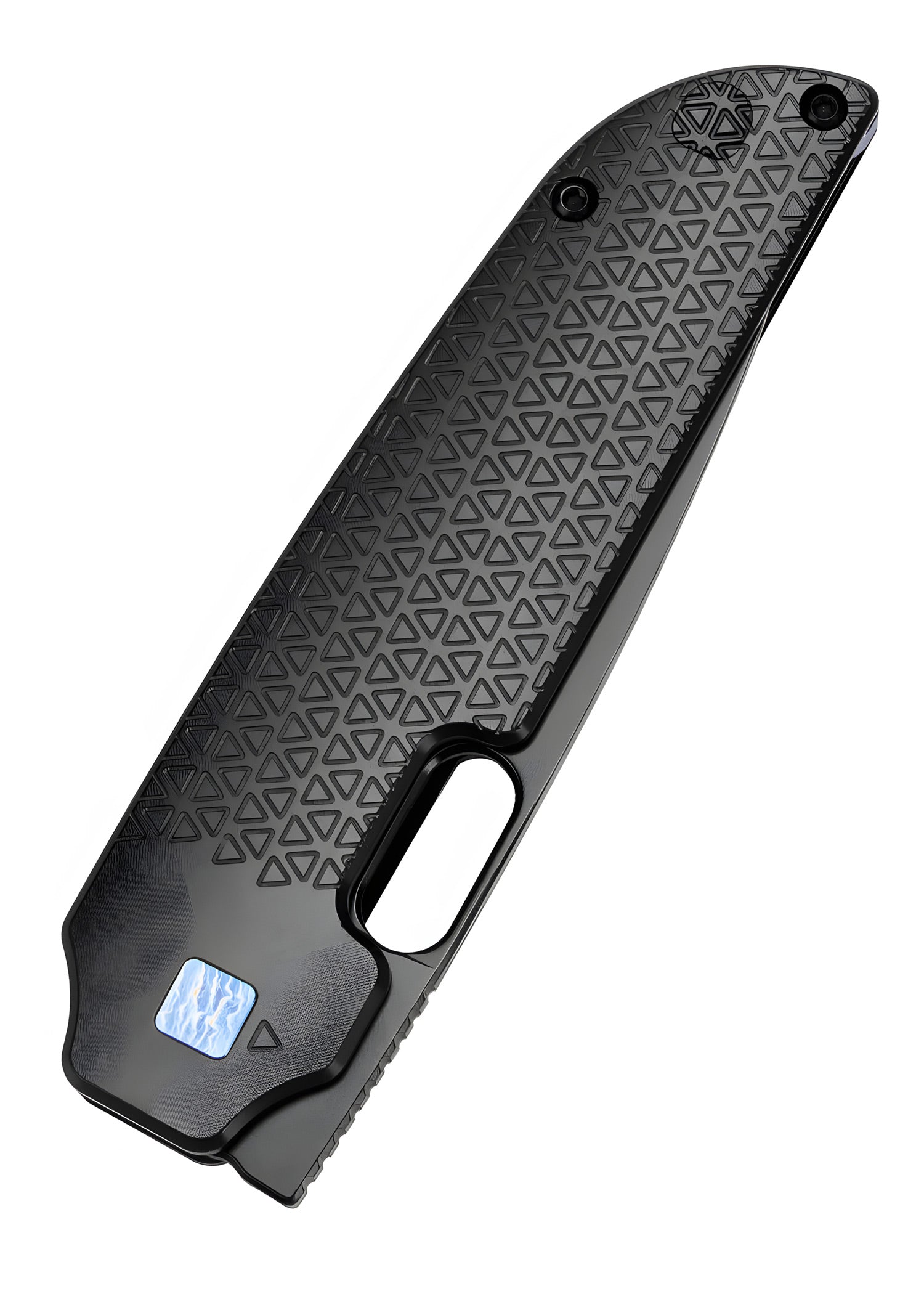 Imagen única de: Navaja Kizer Knives Varatas, Titanio, Hoja Negra