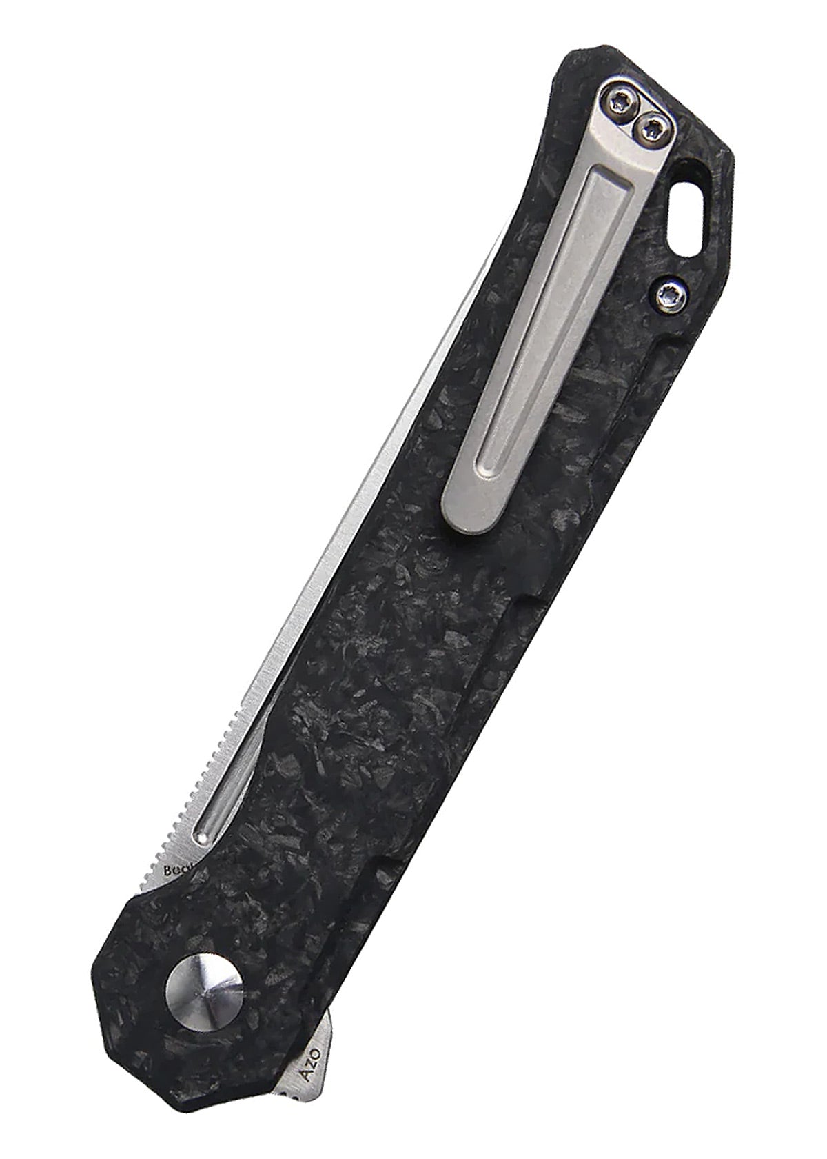 Imagen única de: Navaja De Bolsillo Kizer Knives, Carbono, Hoja Satinada