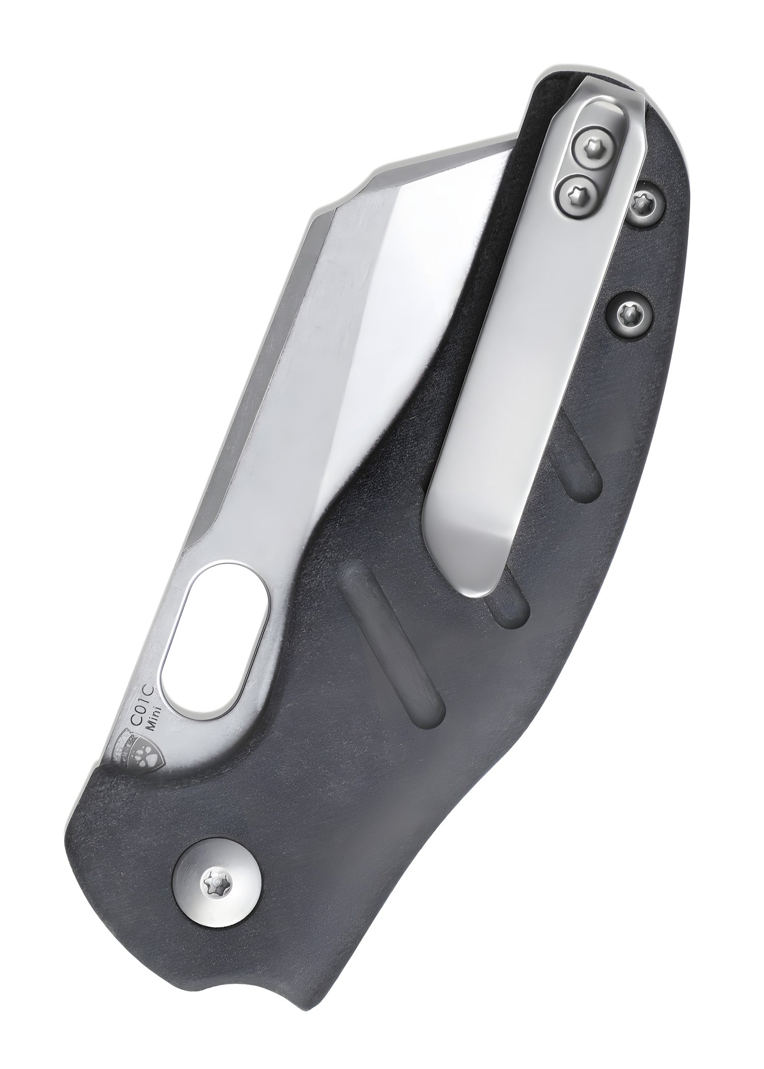 Imagen única de: Navaja De Bolsillo Kizer Knives Sheepdog C01c Mini, Richlite, Lavada A La Piedra