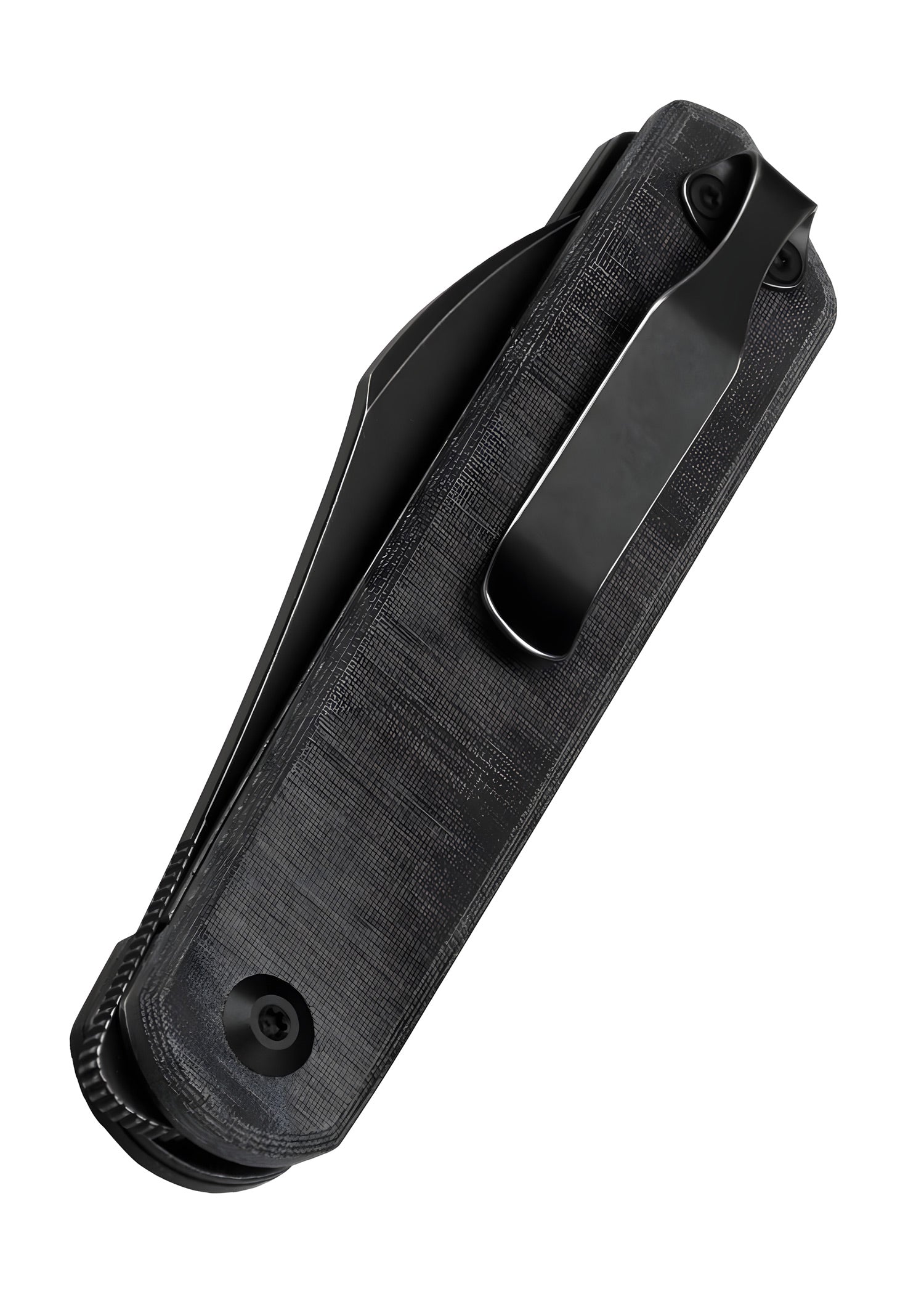 Imagen única de: Navaja Kizer Knives Klipper, Micarta, Hoja Negra