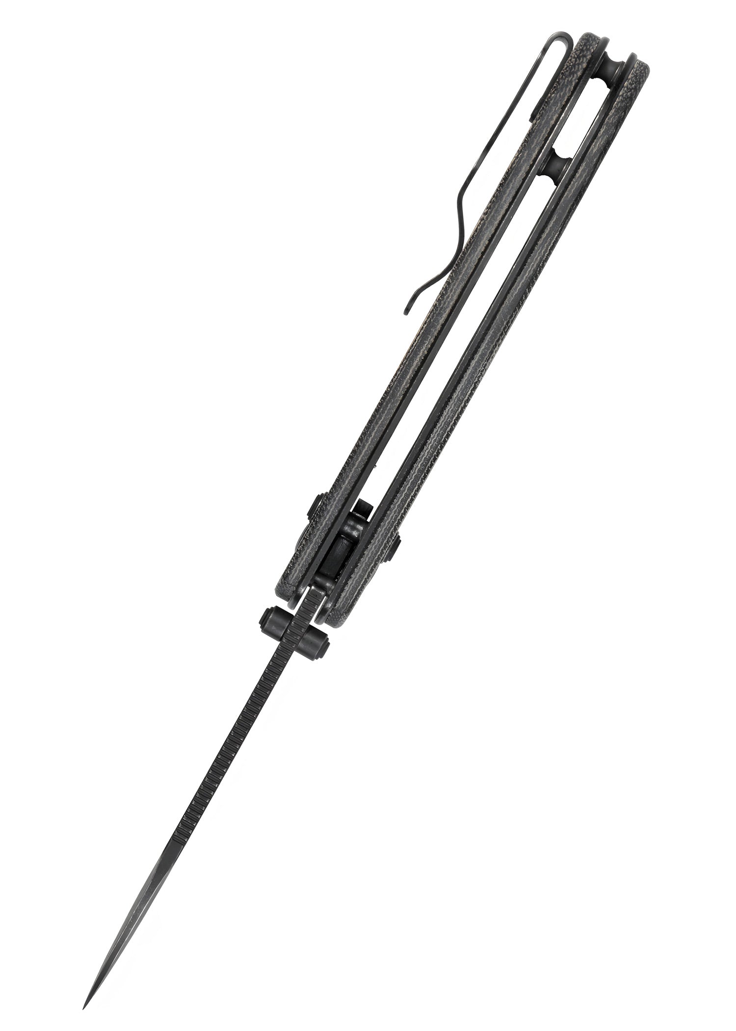 Imagen única de: Navaja Kizer Knives Drop Bear, Micarta, Hoja Negra