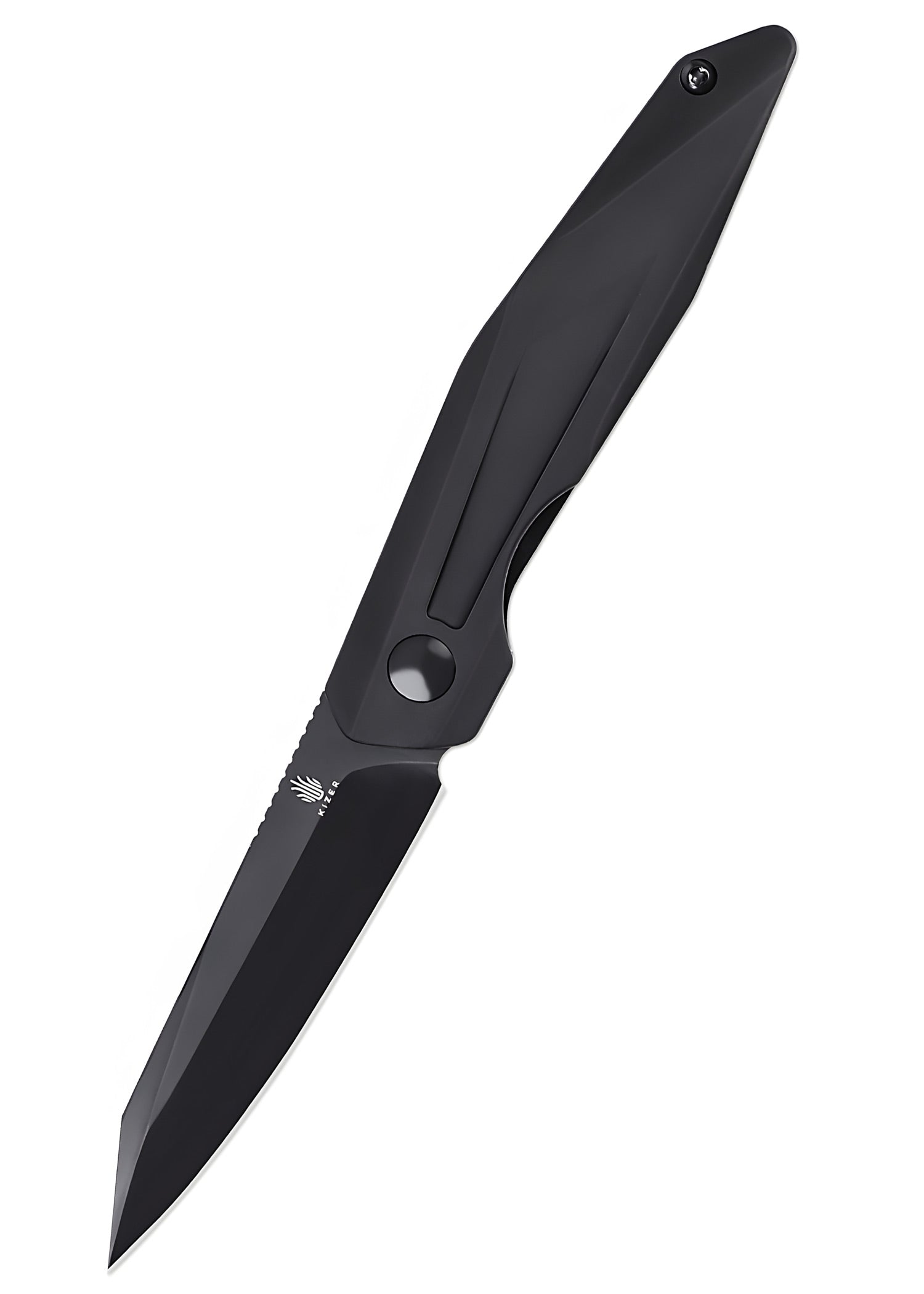 Imagen única de: Navaja Kizer Knives Spot, Aluminio, Hoja Negra