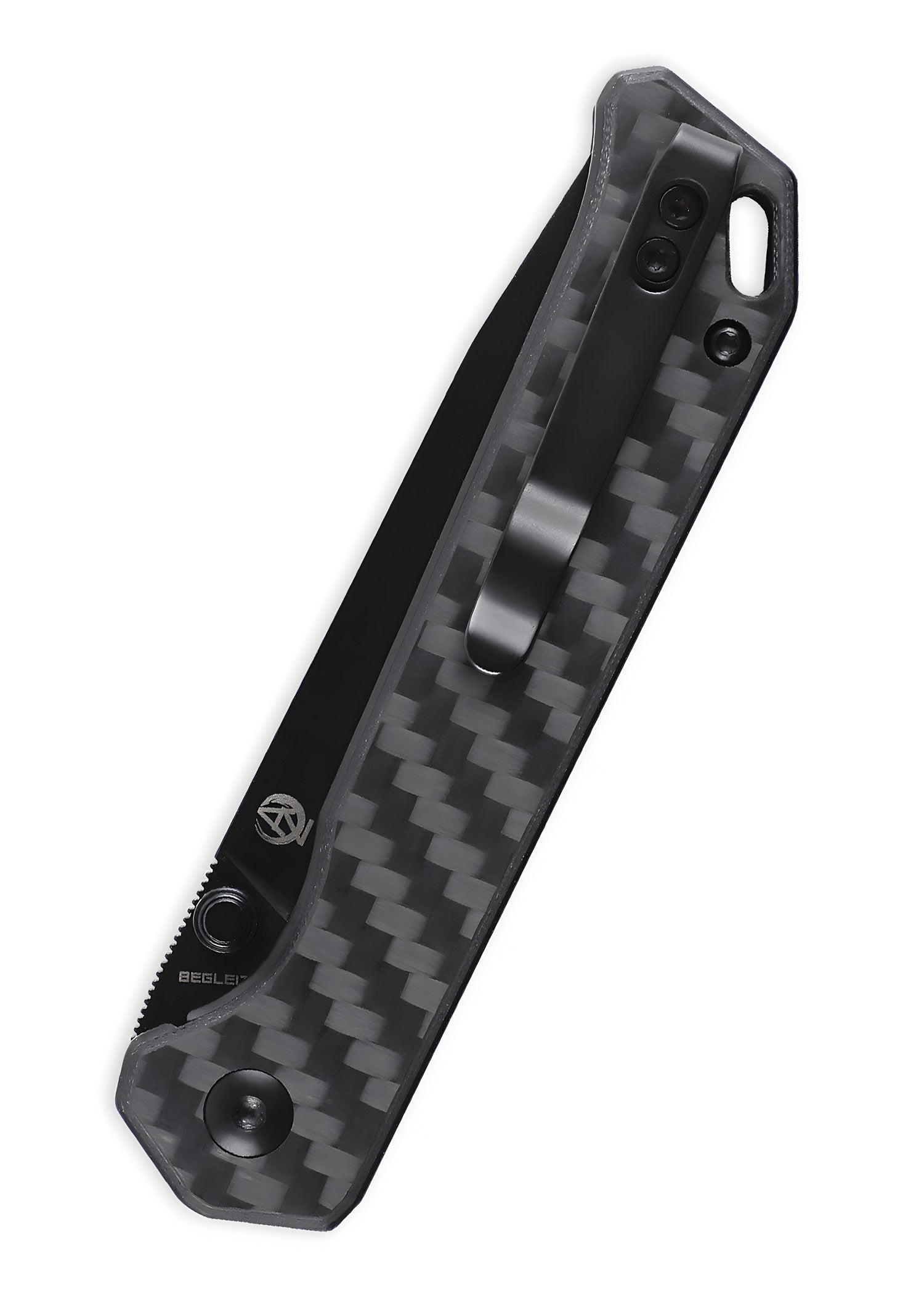 Imagen única de: Kizer Knives Navaja De Bolsillocompañera 2, Carbono, Hoja Negra