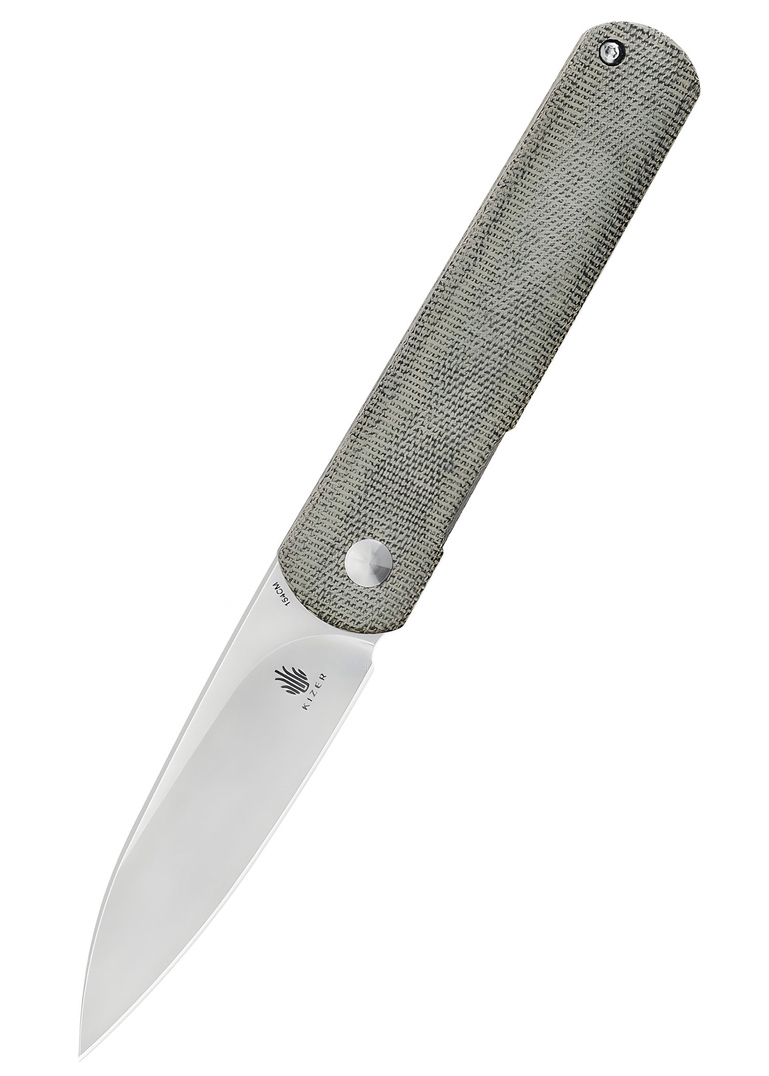 Imagen única de: Navaja Kizer Knives Feist Xl, Micarta, Lavada A La Piedra