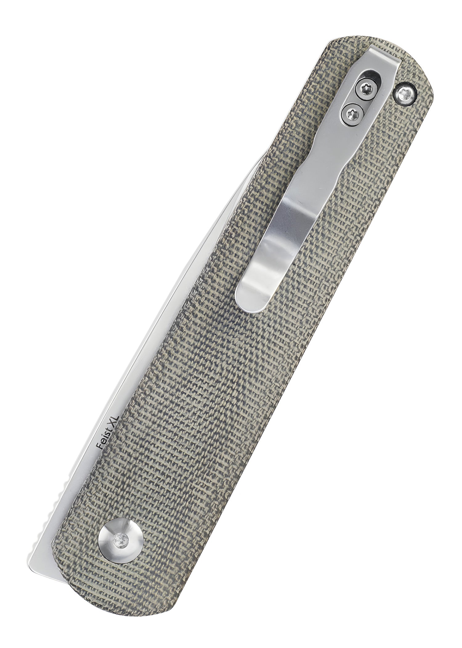 Imagen única de: Navaja Kizer Knives Feist Xl, Micarta, Lavada A La Piedra