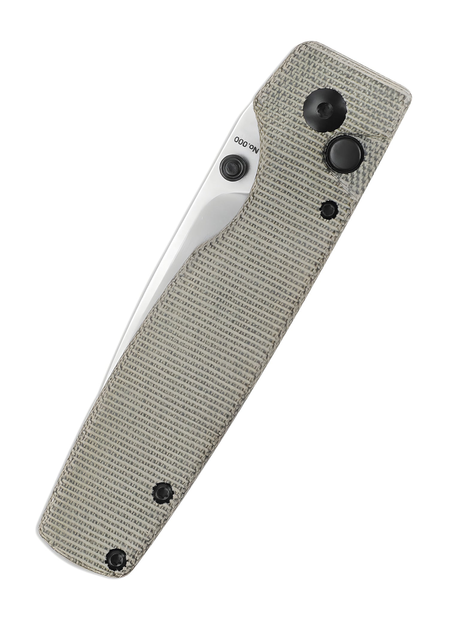 Imagen única de: Navaja Kizer Knives Original Xl, Micarta, Lavada A La Piedra