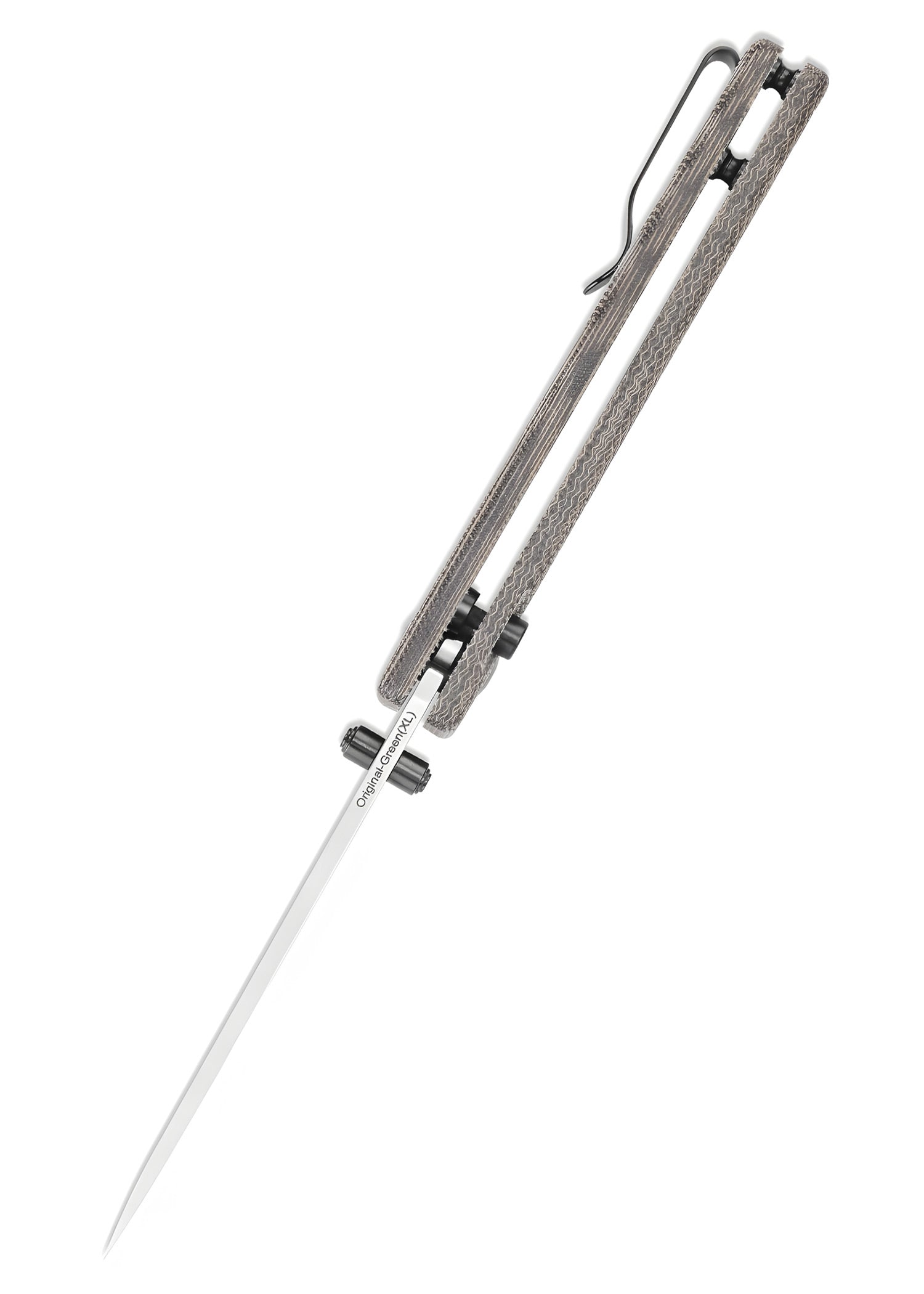 Imagen única de: Navaja Kizer Knives Original Xl, Micarta, Lavada A La Piedra