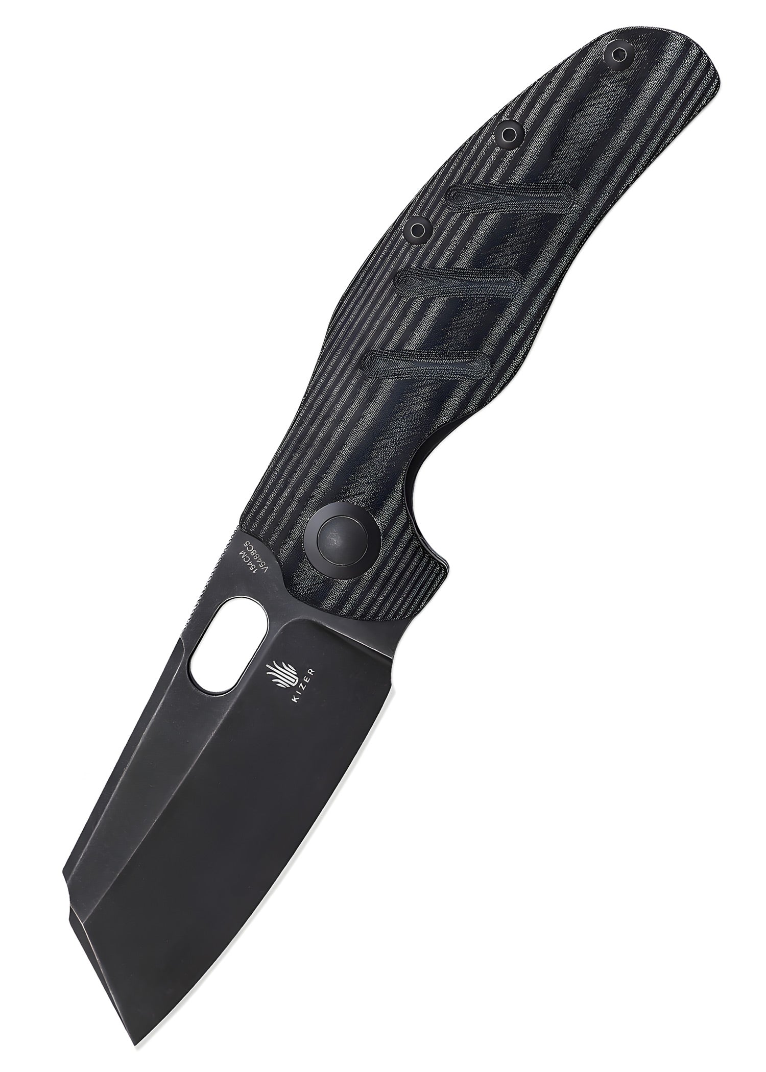 Imagen única de: Navaja Kizer Knives Sheepdog C01c Xl, Micarta, Hoja Negra