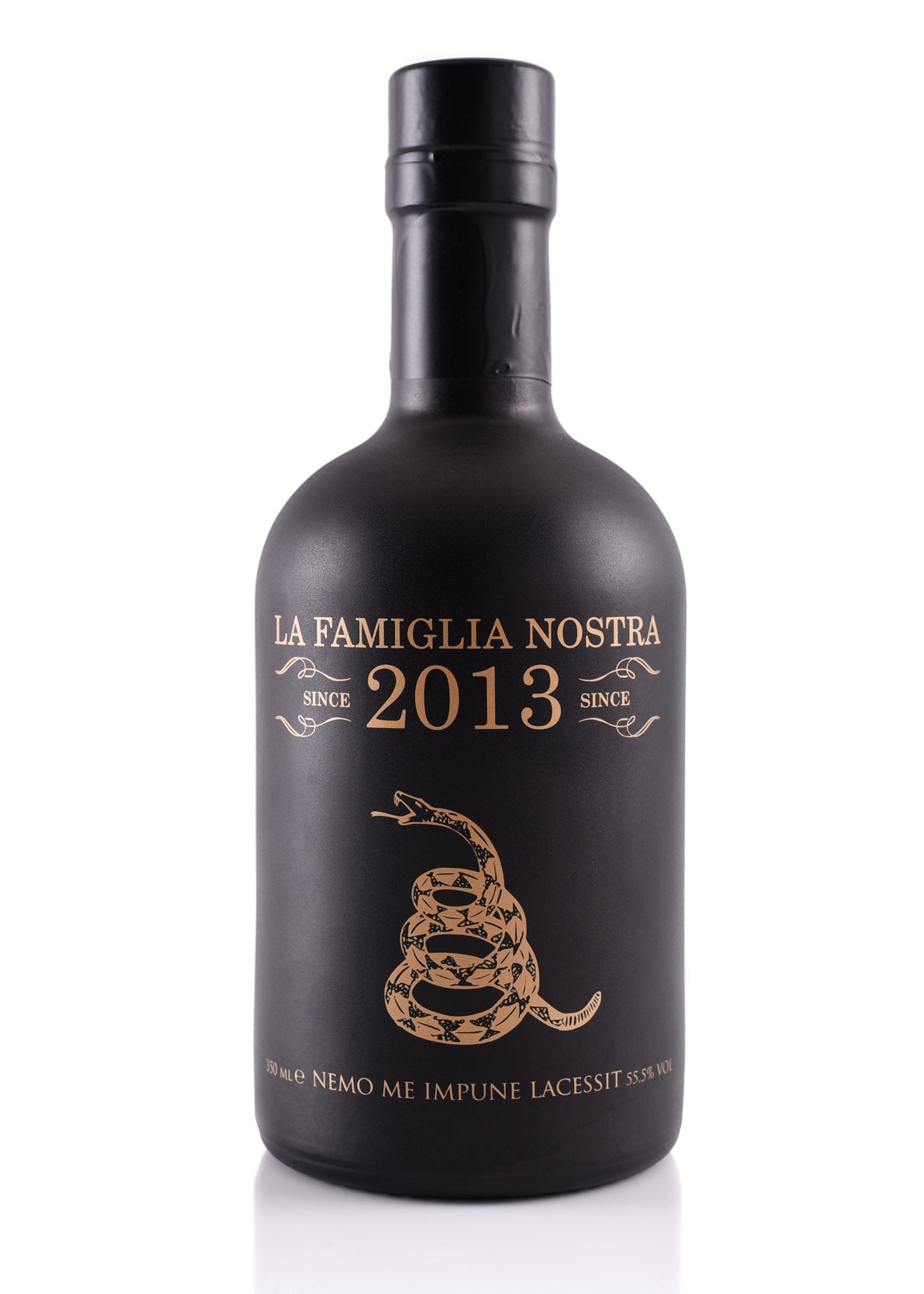 Imagen única de: La Famiglia Nostra Lfn - Nemo Me Impune Lacessit - Whisky 55,5% Vol. Alquitrán, 350Ml