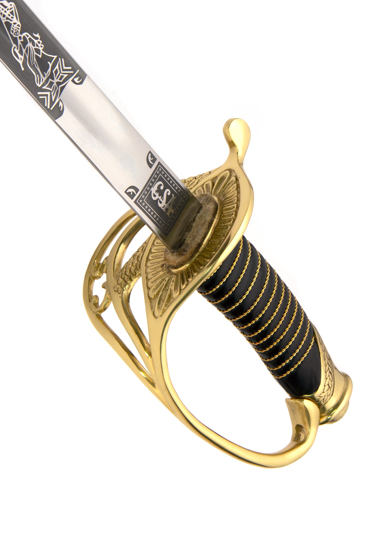 Imagen única de: Sable De Oficial De Caballería Confederado, Windlass