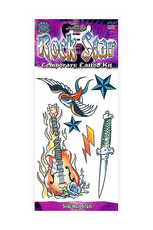 Imagen única de: Kit De Tatuaje Temporal Souls Rock Star