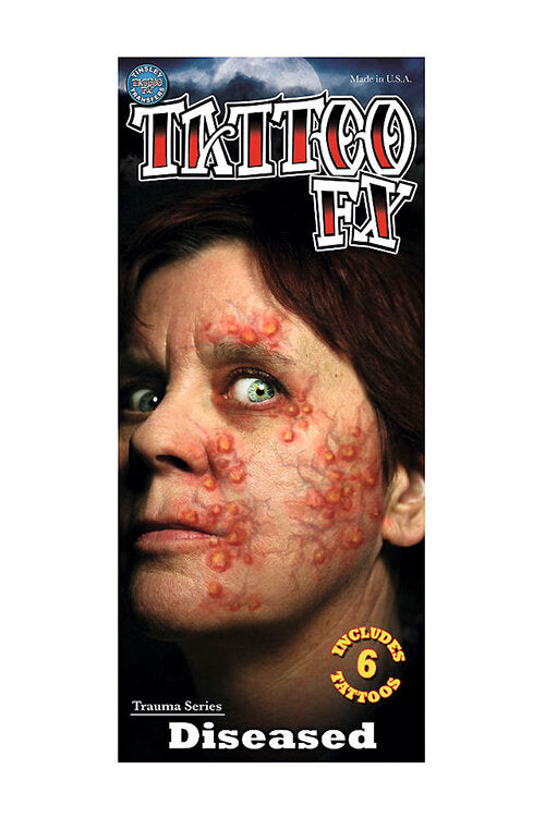 Imagen única de: Tatuaje Temporal Enfermo