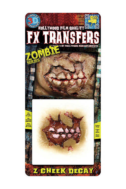 Imagen única de: Transferencias Fx 3D De Zombie Cheek Decay