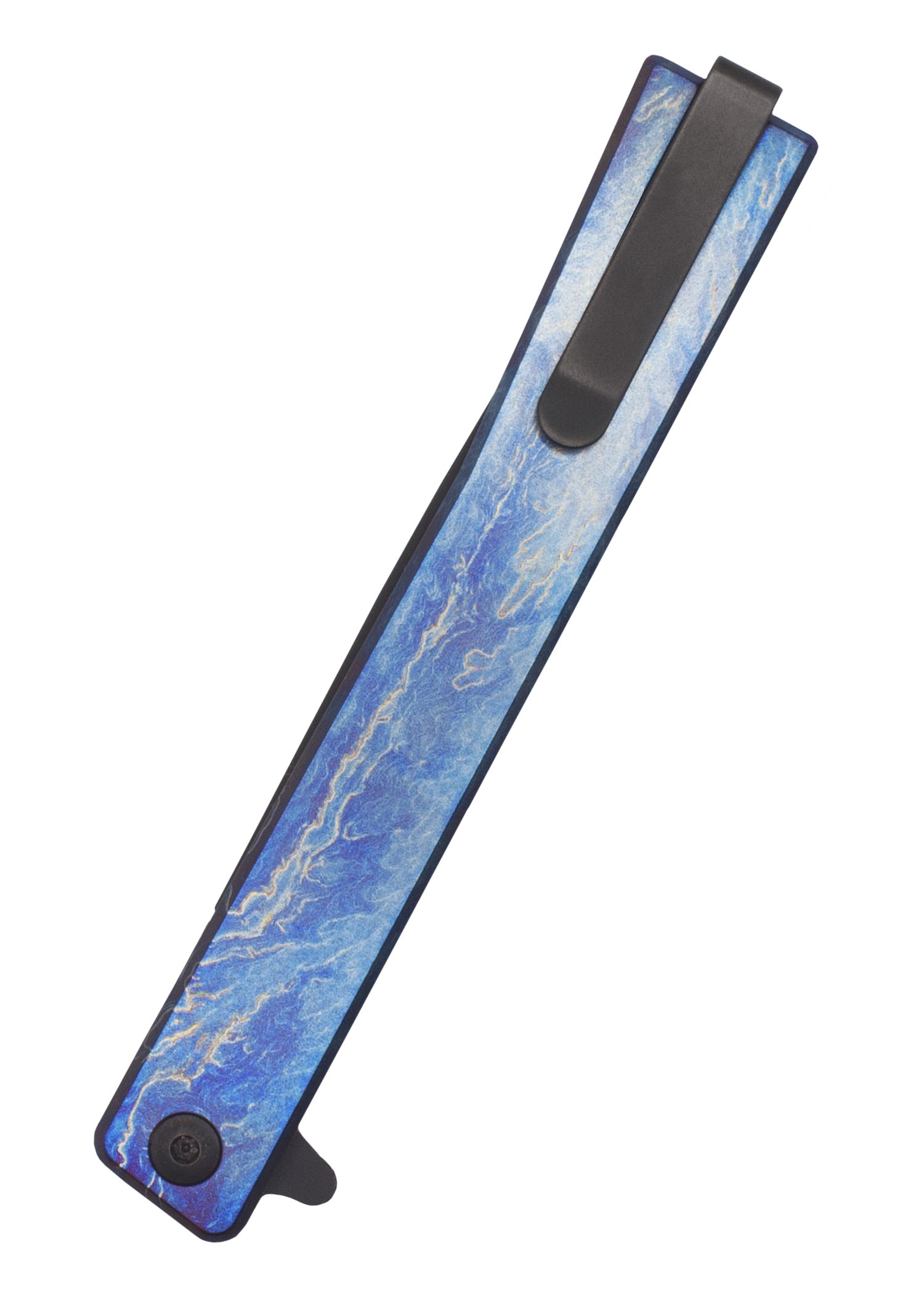 Imagen única de: Cuchillos Ocaso, Solstice Titanio Anodizado, Negro, Navaja De Bolsillo