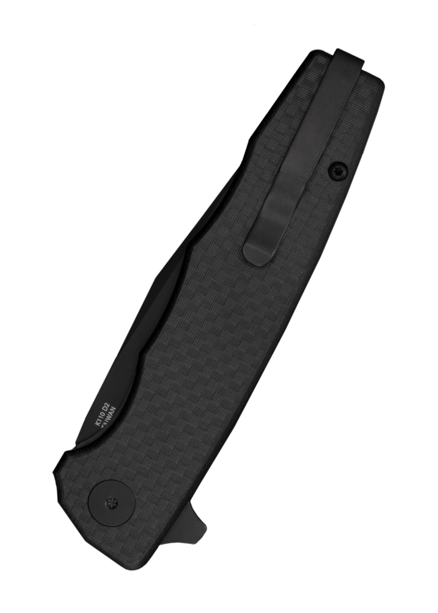 Imagen única de: Navaja Strategy, Carbono, G10, Negra, Ocaso Knives