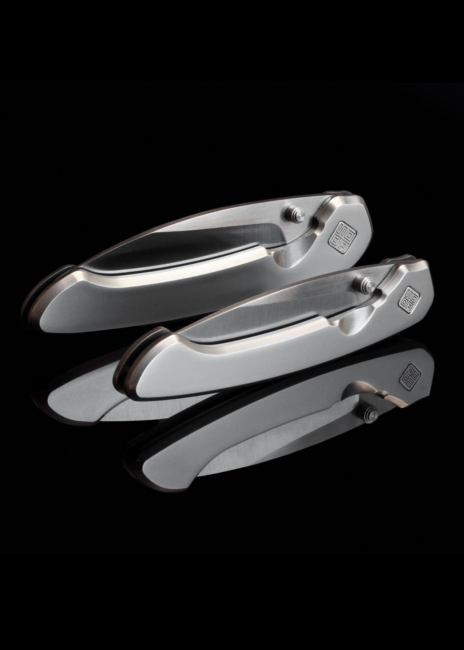 Imagen única de: Navaja De Bolsillo Seaton Large, Plateada, Ocaso Knives