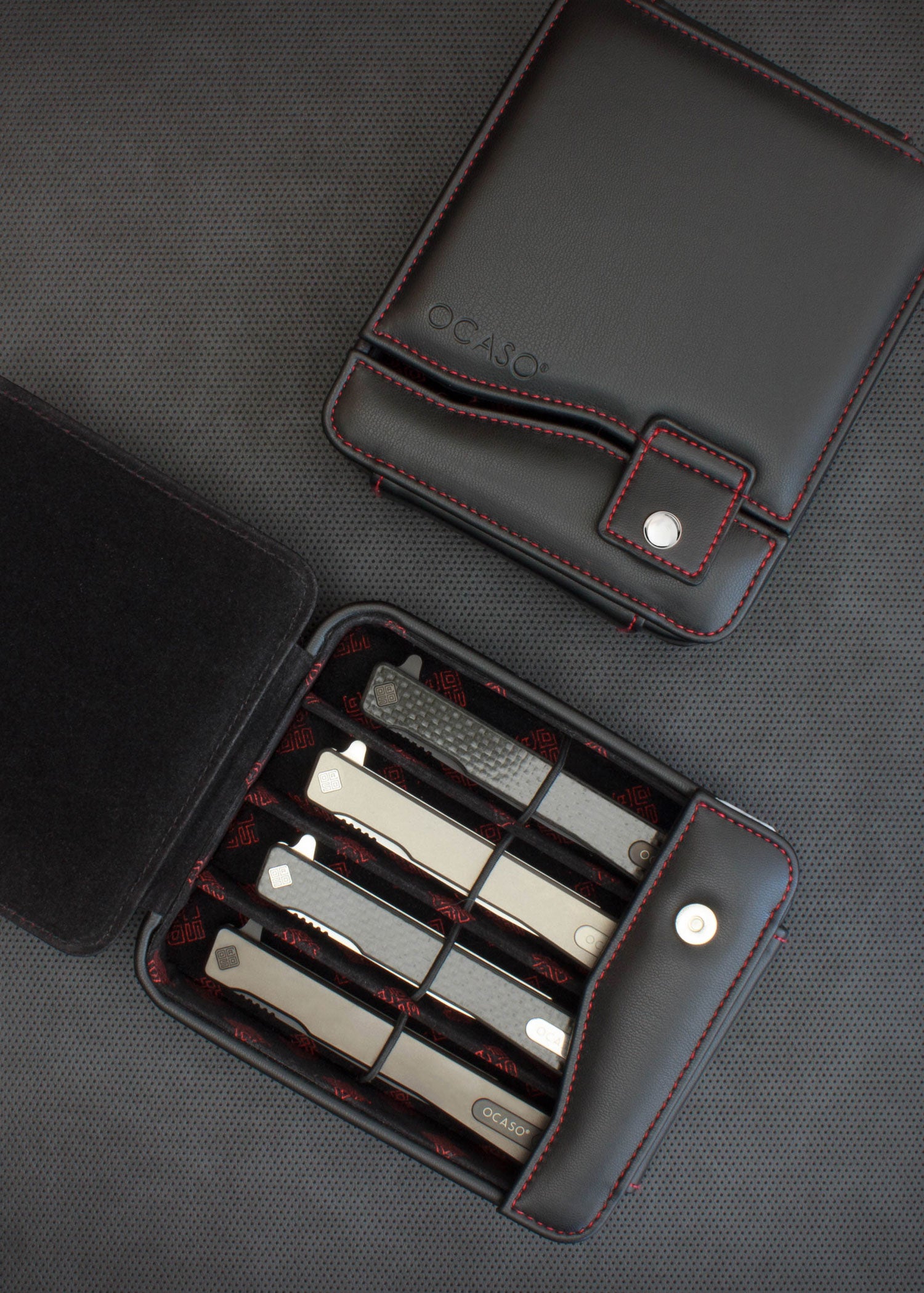 Imagen única de: Estuche Para 4 Cuchillos, Cuchillos Ocaso