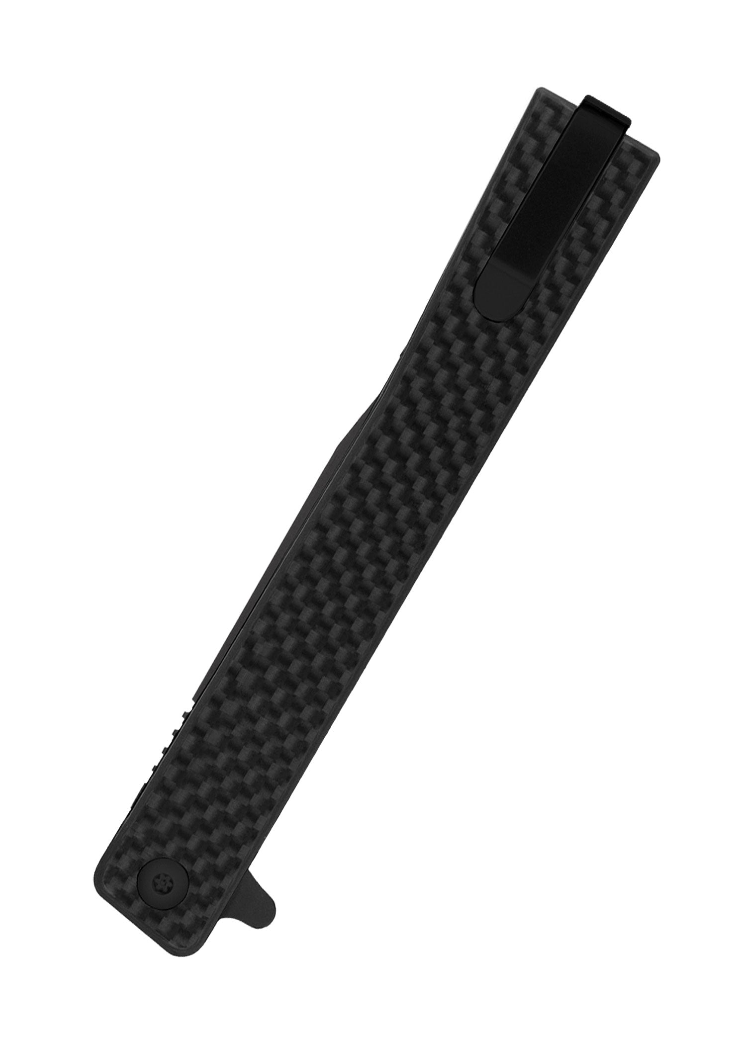 Imagen única de: Navaja De Bolsillo Solstice, Wharncliffe, Carbono, Negra, Ocaso Knives