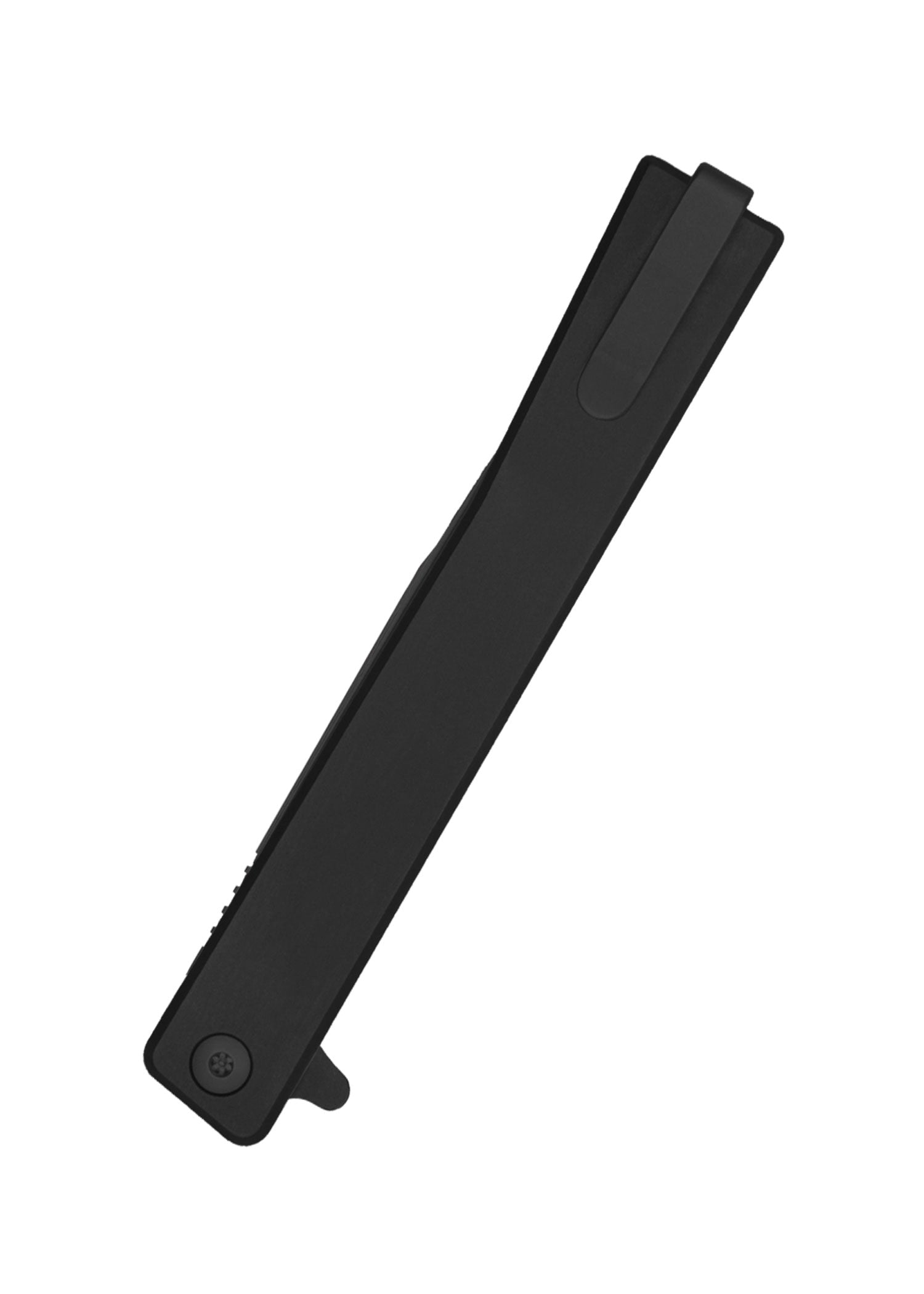 Imagen única de: Navaja De Bolsillo Solstice, Wharncliffe, Titanio, Negra, Ocaso Knives