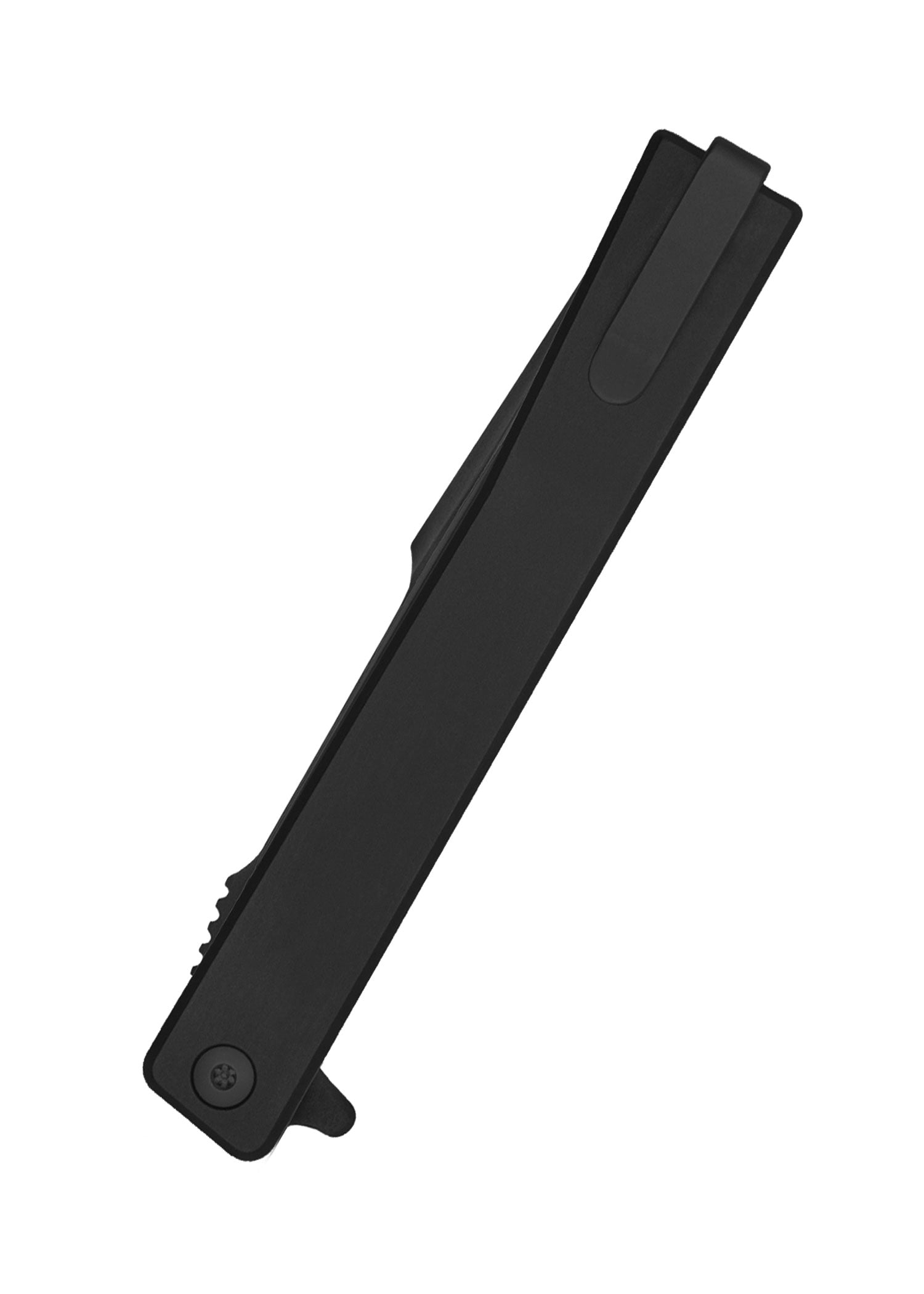 Imagen única de: Navaja De Bolsillo Solstice, Harpoon, Titanio, Negra, Ocaso Knives