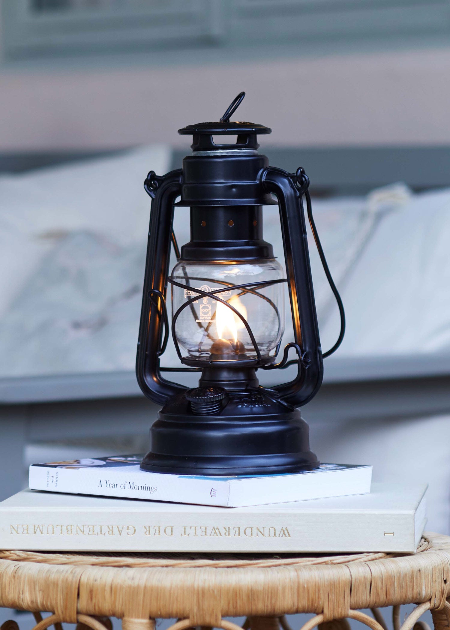 Imagen única de: Linterna De Tormenta Feuerhand 276 Negro Mate