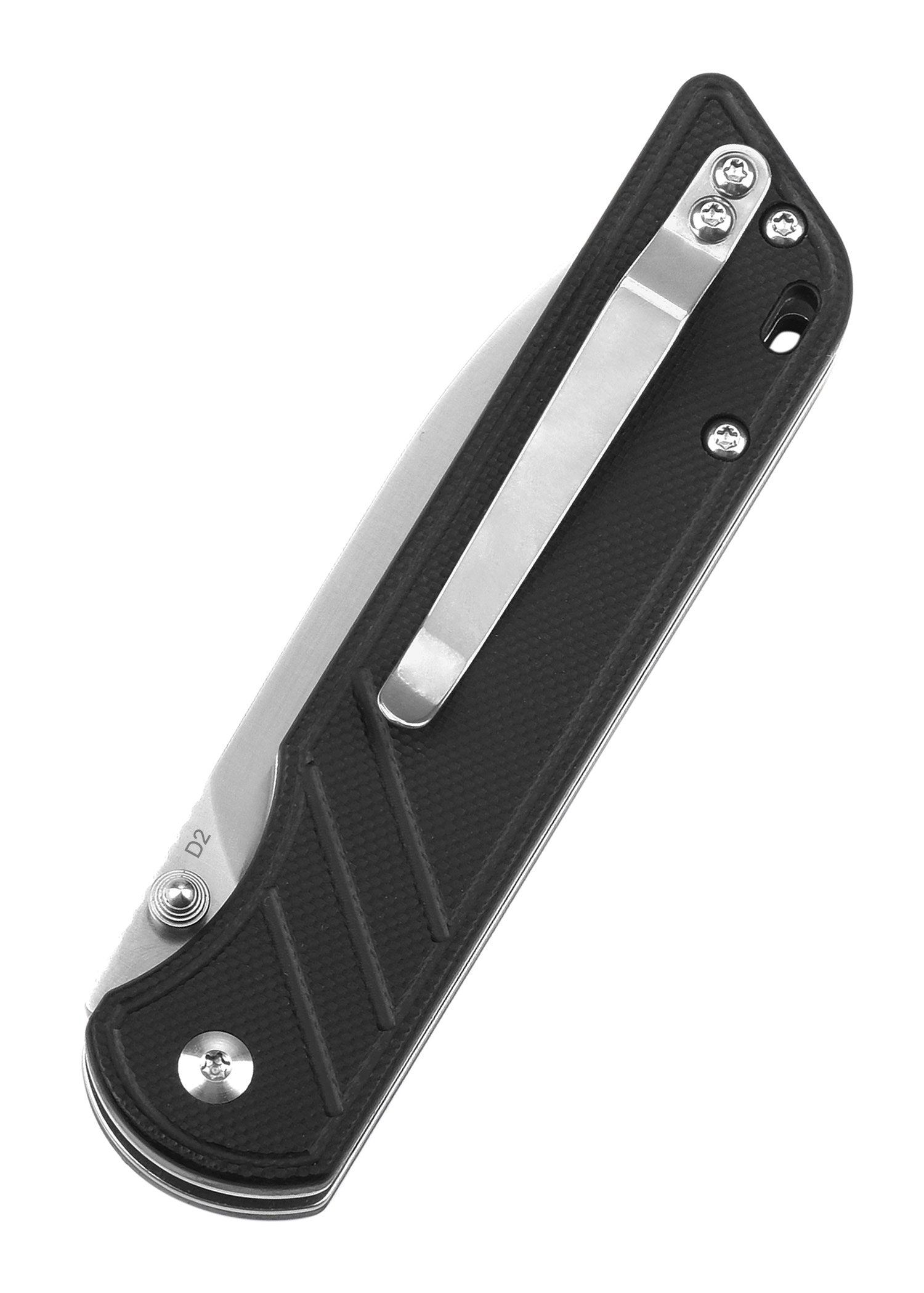 Imagen única de: Navaja Parrot, Hoja Satinada, Mango G10 Negro