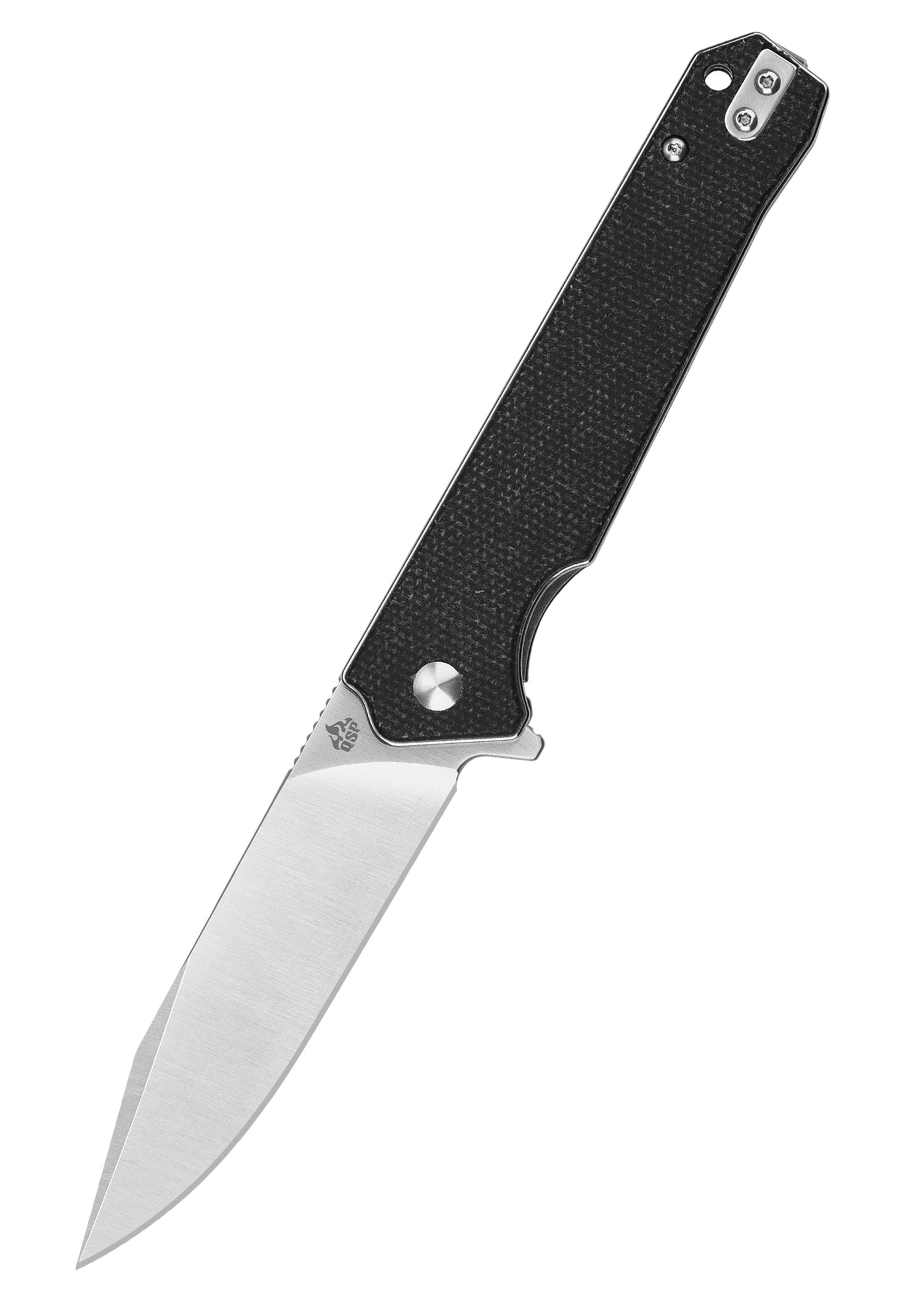 Imagen única de: Navaja Mamba V2, Hoja Satinada, Mango De Micarta Negra