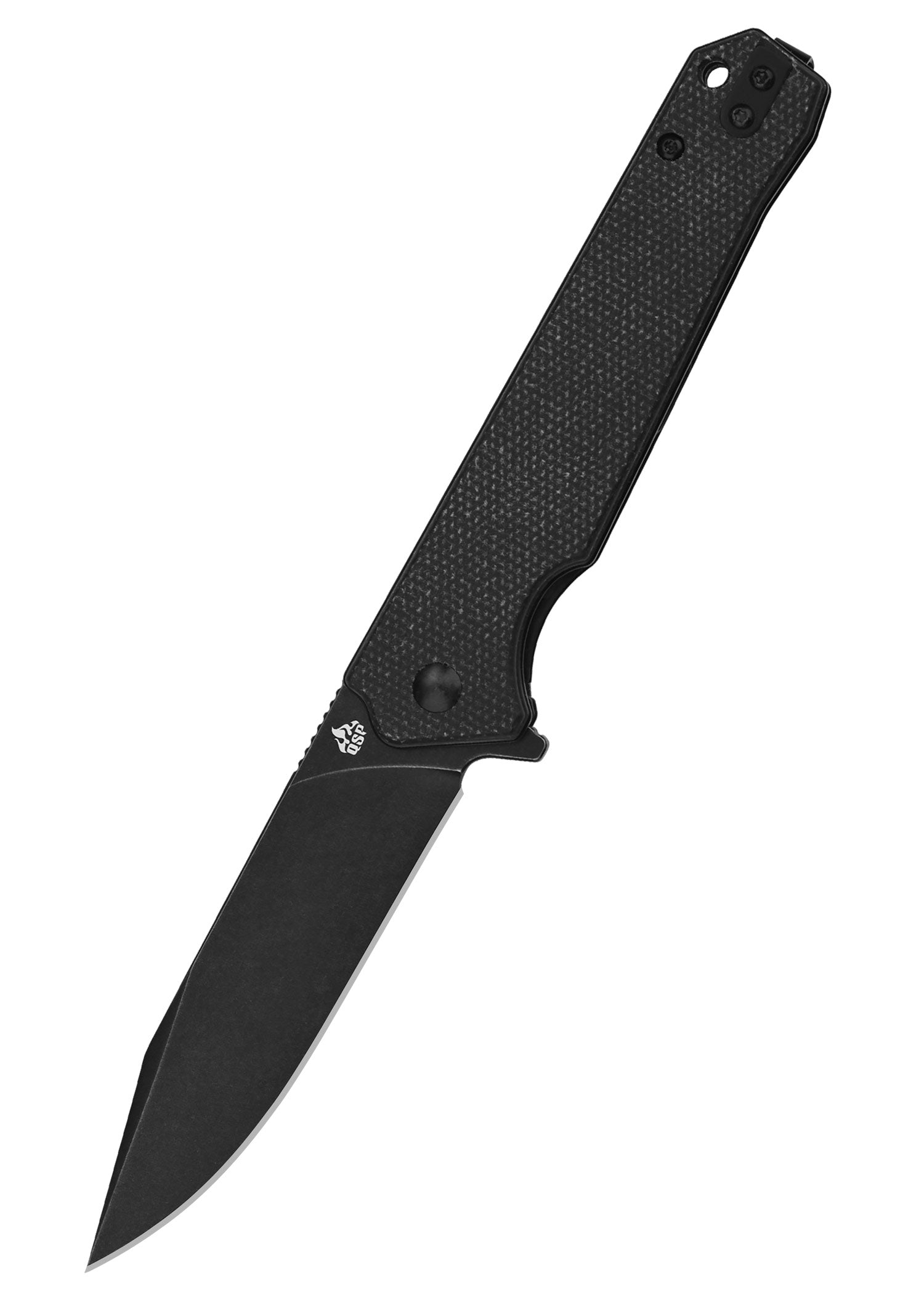 Imagen única de: Navaja De Bolsillo Mamba V2, Hoja Lavada A La Piedra Negra, Mango De Micarta Negra