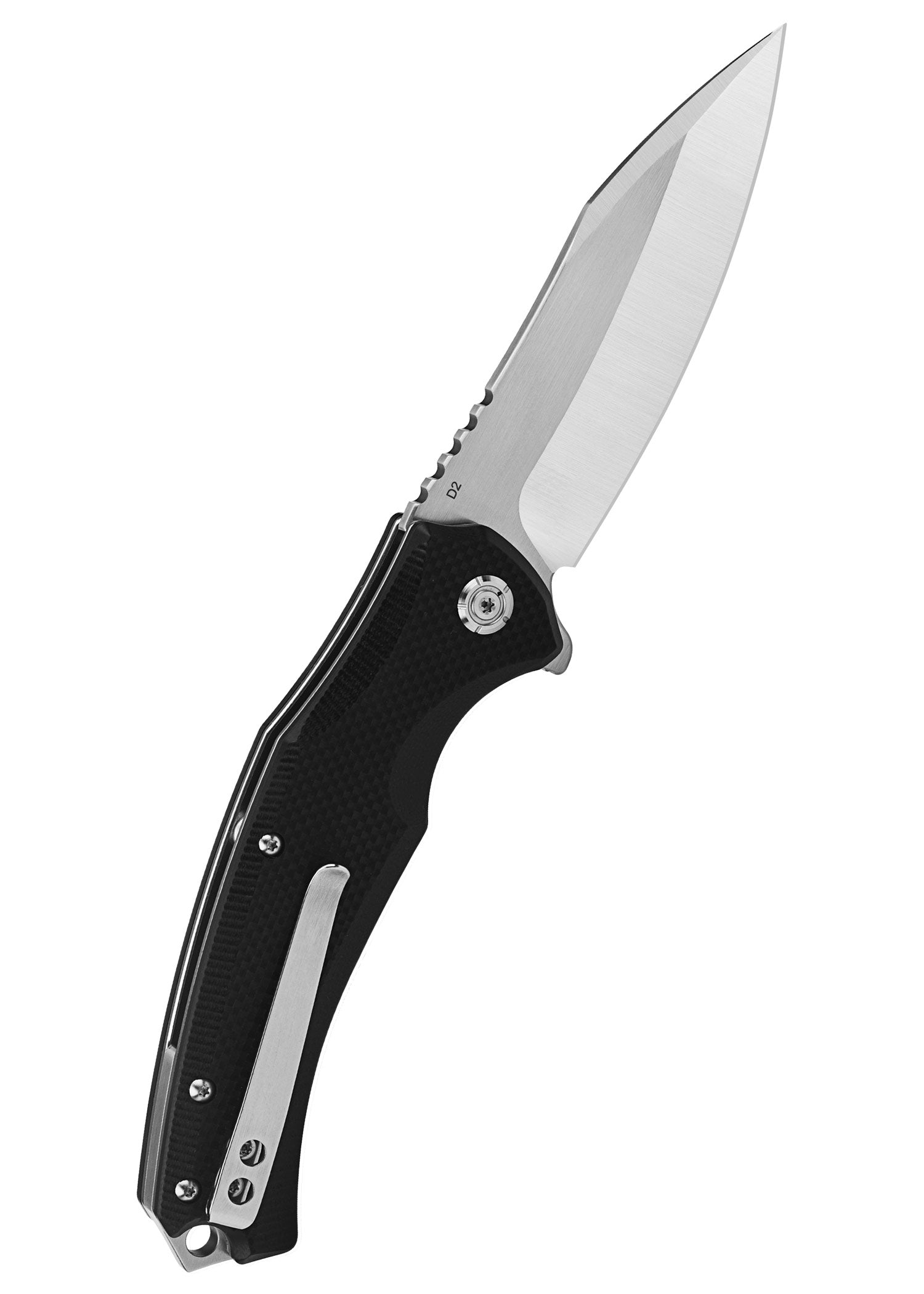 Imagen única de: Navaja De Bolsillo Snipe, Hoja Satinada, Mango G10 Negro