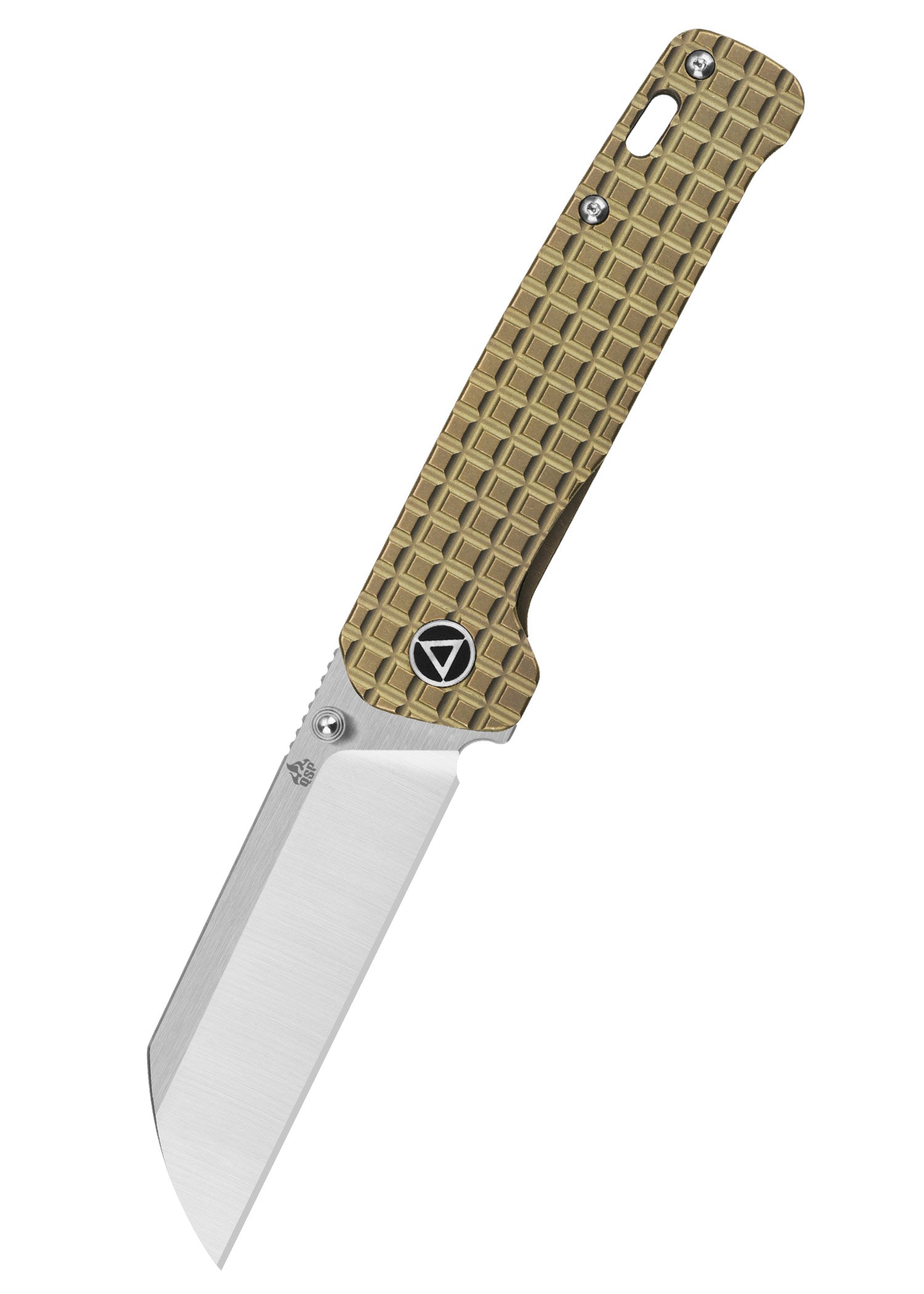 Imagen única de: Navaja Penguin, Hoja Satinada Bicolor, Mango De Titanio Bronce