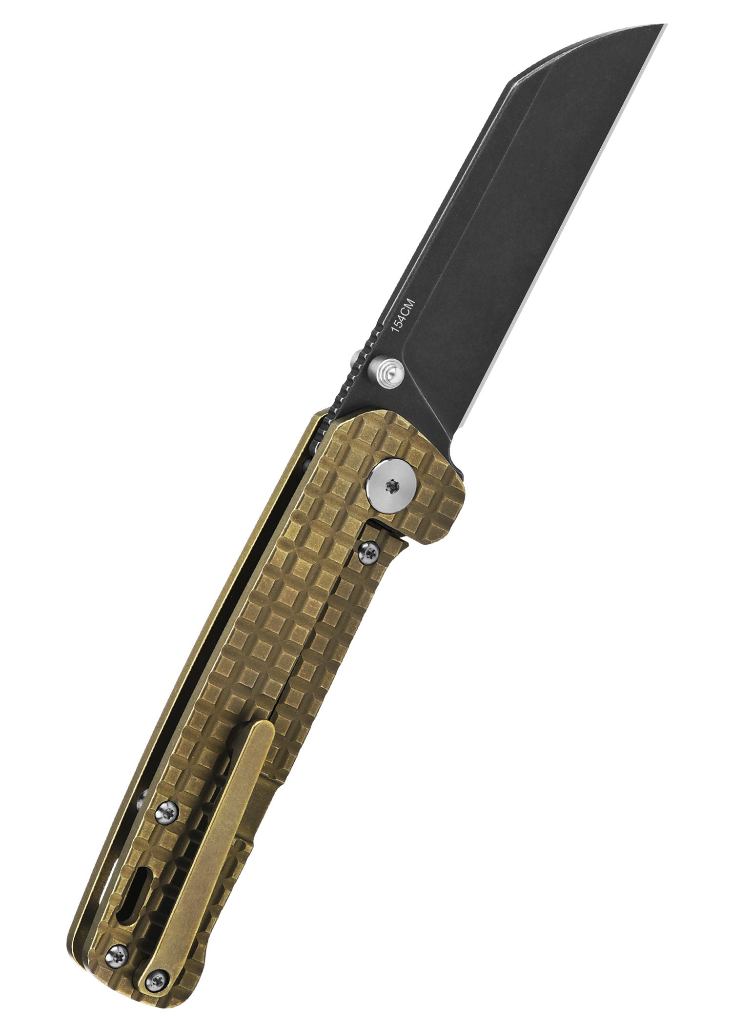 Imagen única de: Navaja Penguin, Hoja Lavada A La Piedra Negra, Mango De Titanio Bronce