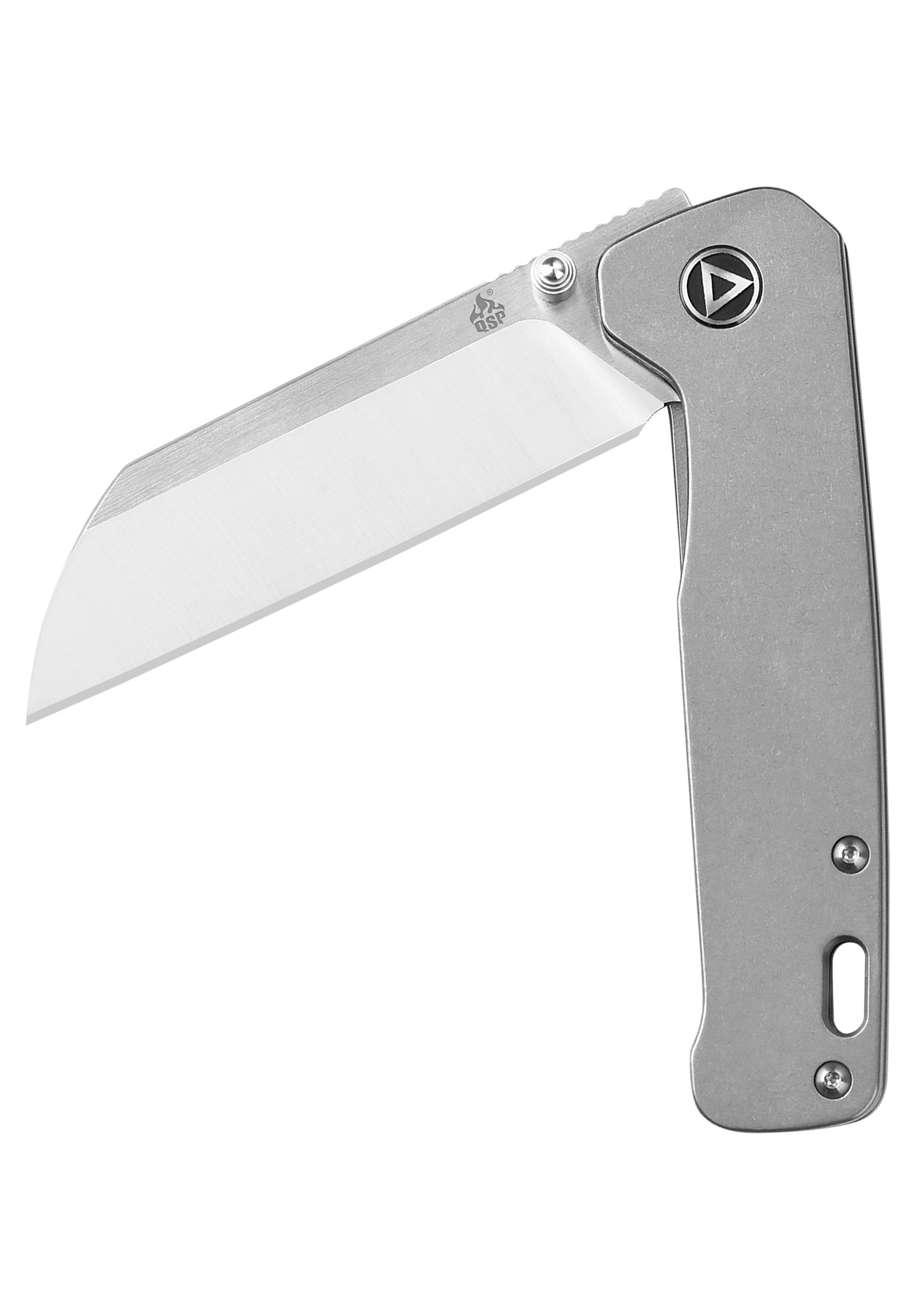 Imagen única de: Navaja Penguin, Hoja Satinada 154Cm, Mango De Titanio Lavado A La Piedra