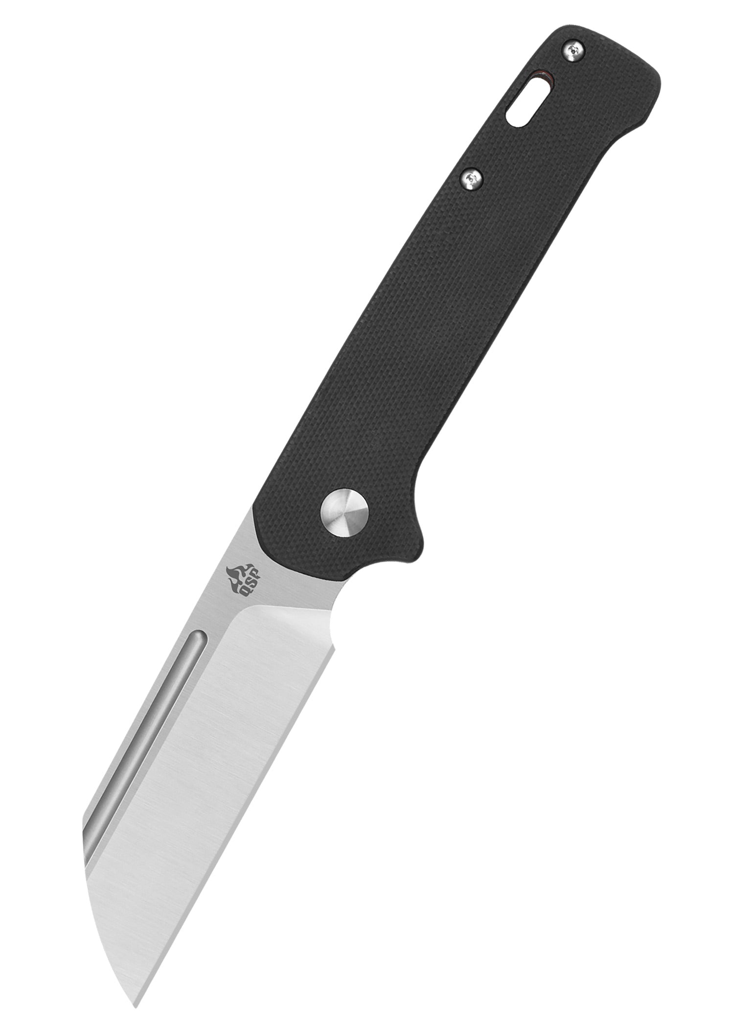 Imagen única de: Navaja De Bolsillo Qsp Penguin Slip Joint, Mango Negro G10