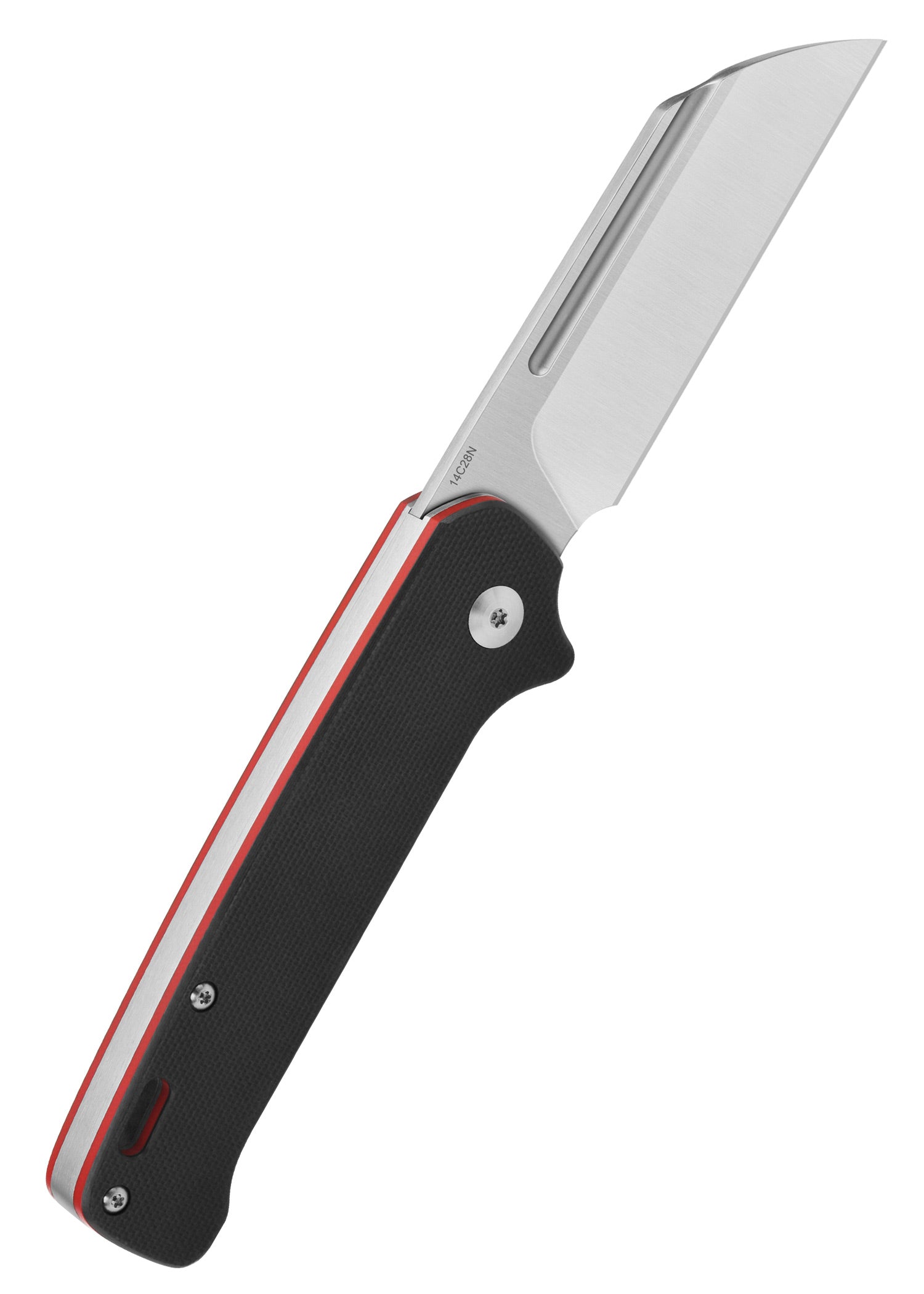Imagen única de: Navaja De Bolsillo Qsp Penguin Slip Joint, Mango Negro G10