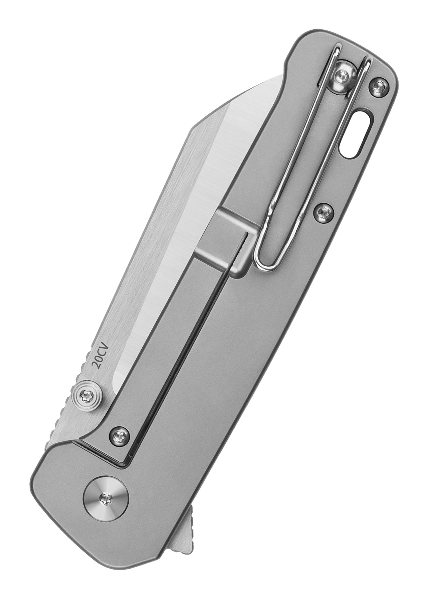 Imagen única de: Navaja Penguin Plus, Hoja Satinada, Mango De Titanio