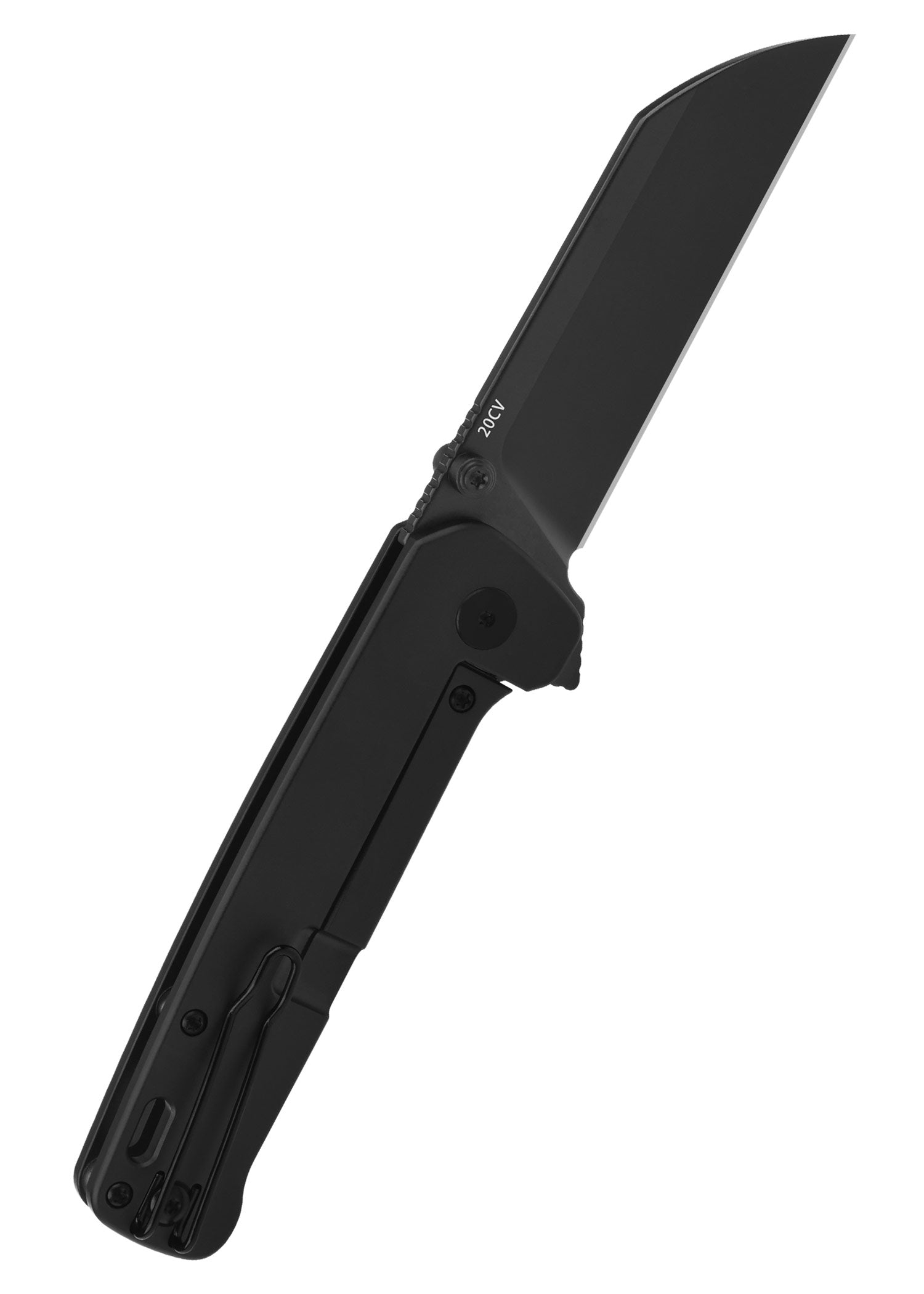 Imagen única de: Navaja Penguin Plus, Hoja Negra, Mango De Titanio Negro