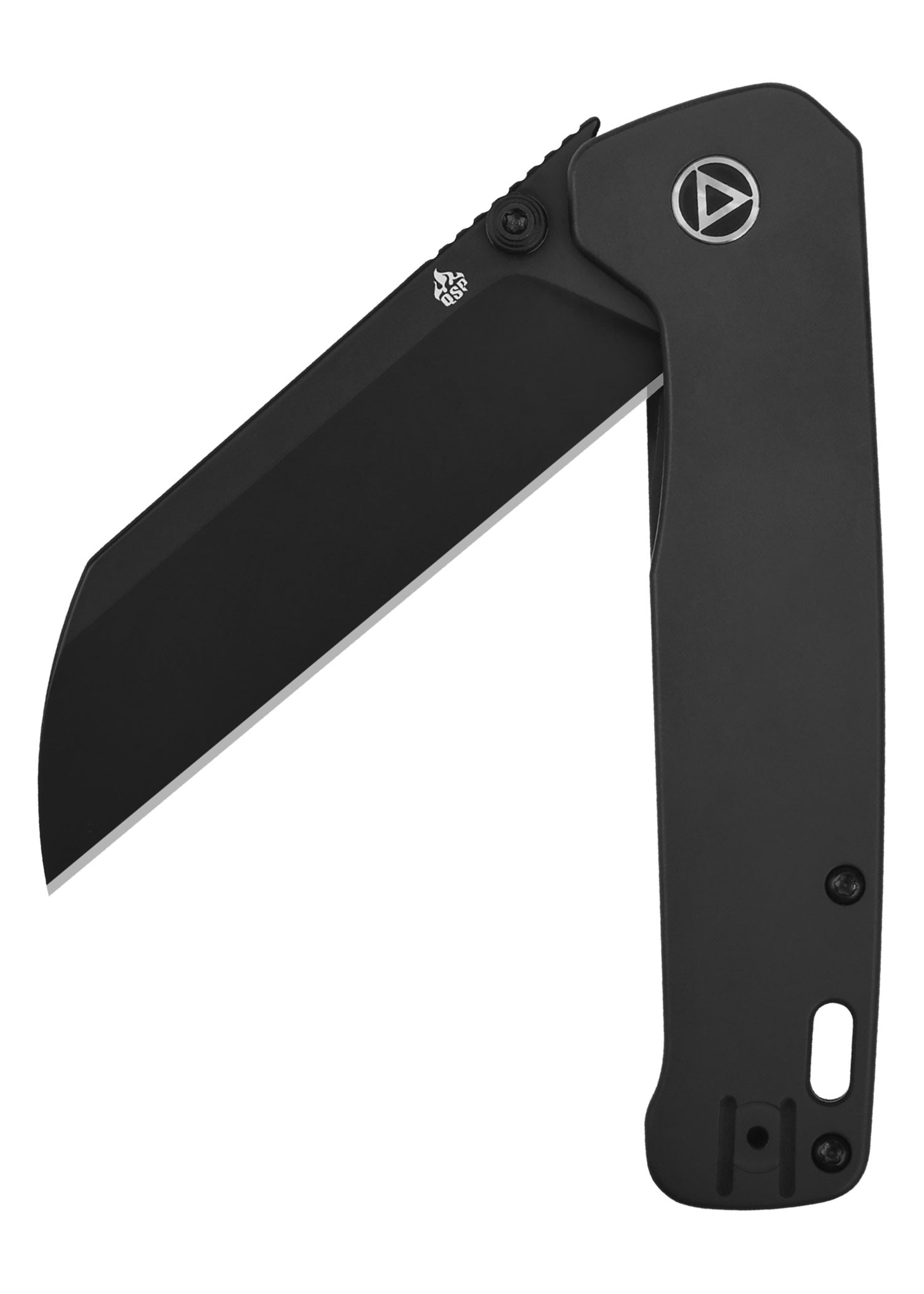 Imagen única de: Navaja Penguin Plus, Hoja Negra, Mango De Titanio Negro