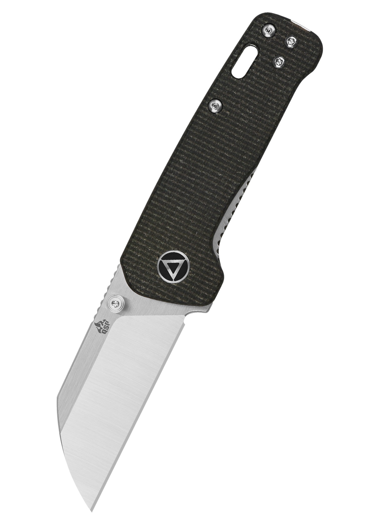 Imagen única de: Navaja Penguin Mini, Hoja Satinada, Mango De Micarta