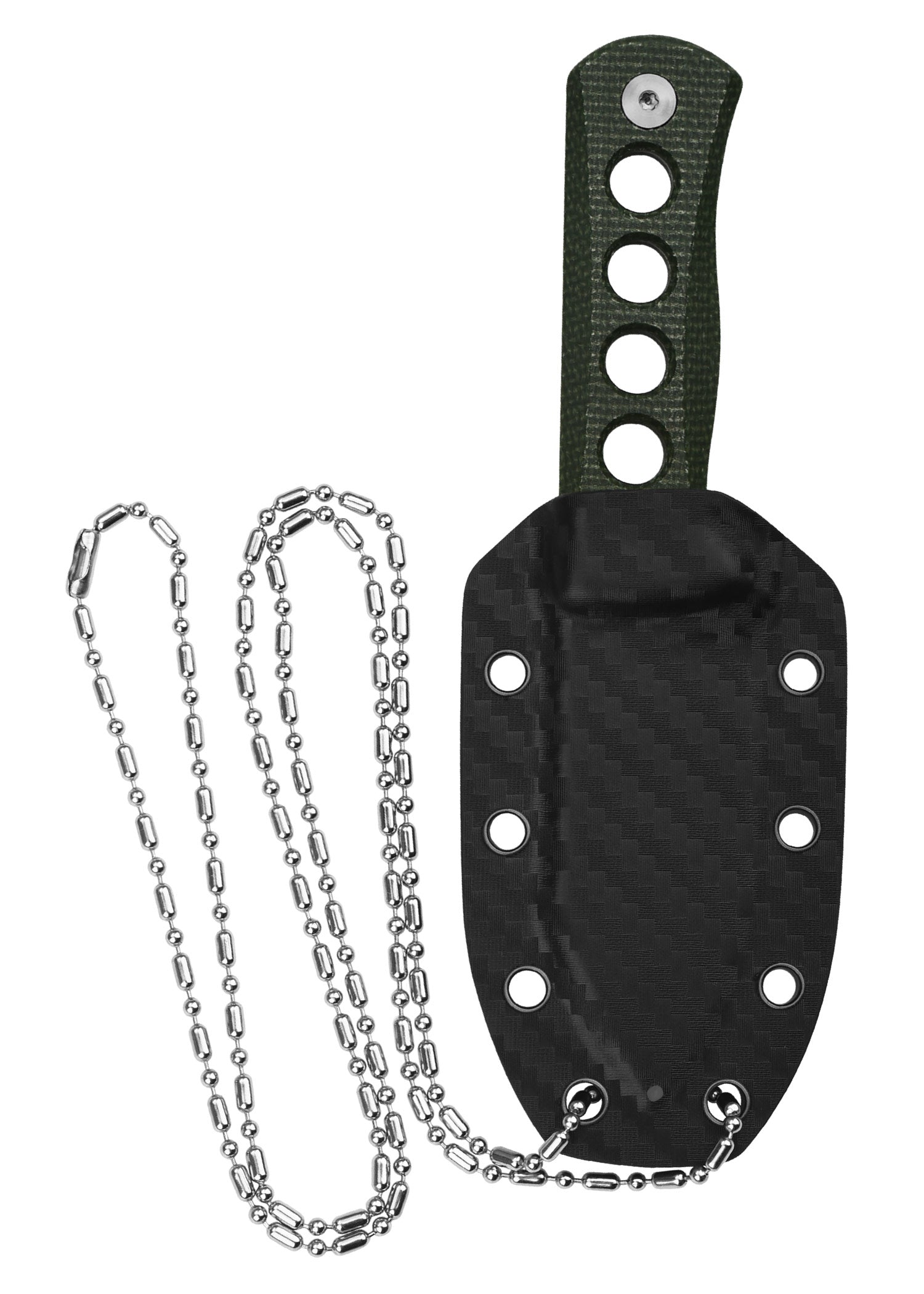 Imagen única de: Navaja Canary, Hoja Lavada A La Piedra, Mango De Micarta Verde