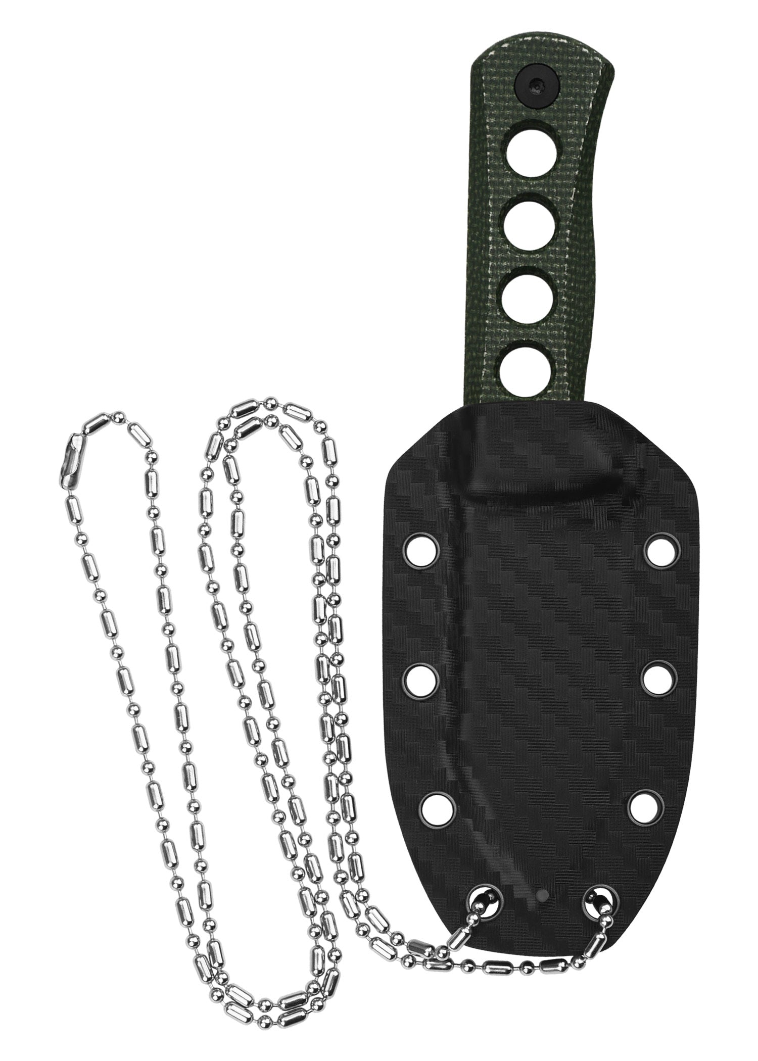 Imagen única de: Navaja Canary, Hoja Lavada A La Piedra Negra, Mango De Micarta Verde