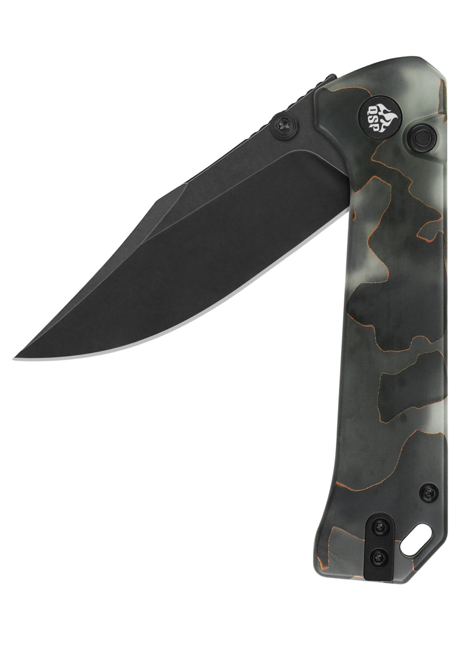 Imagen única de: Navaja Qsp Grebe Button Lock, Mango De Resina Raffir