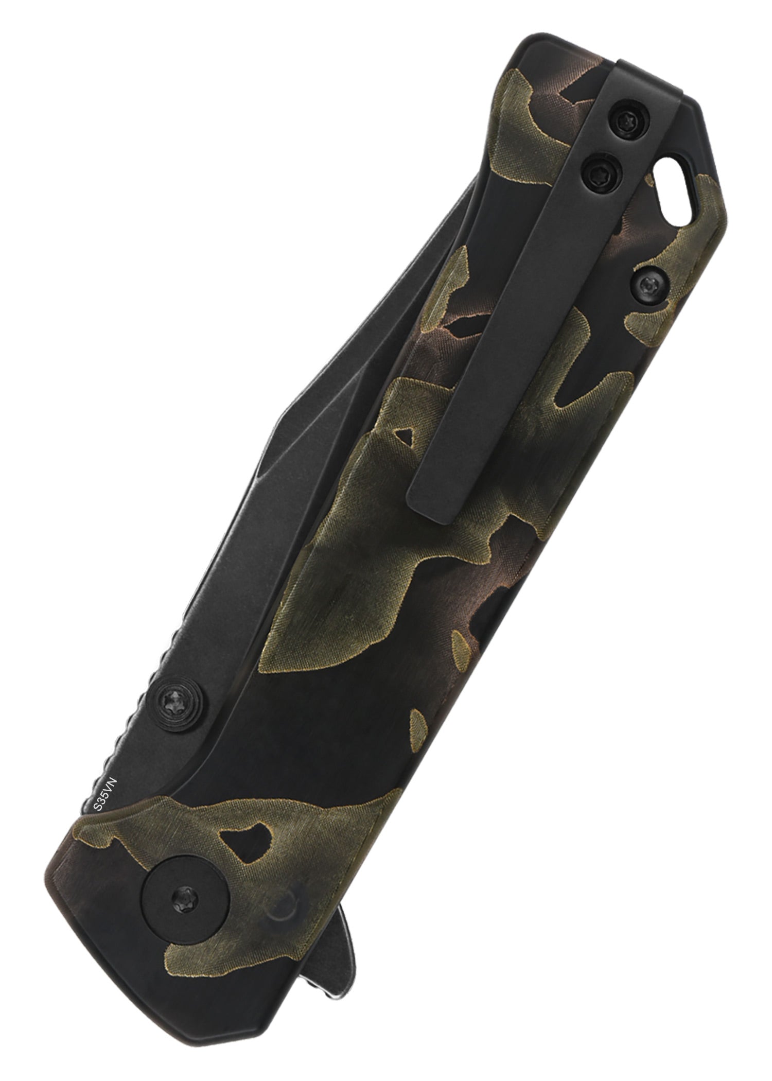 Imagen única de: Navaja De Bolsillo Qsp Grebe Button Lock, Mango De Resina Noble Raffir