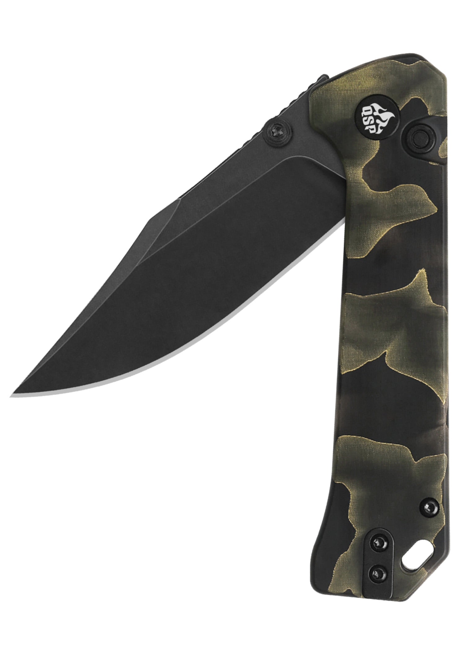 Imagen única de: Navaja De Bolsillo Qsp Grebe Button Lock, Mango De Resina Noble Raffir