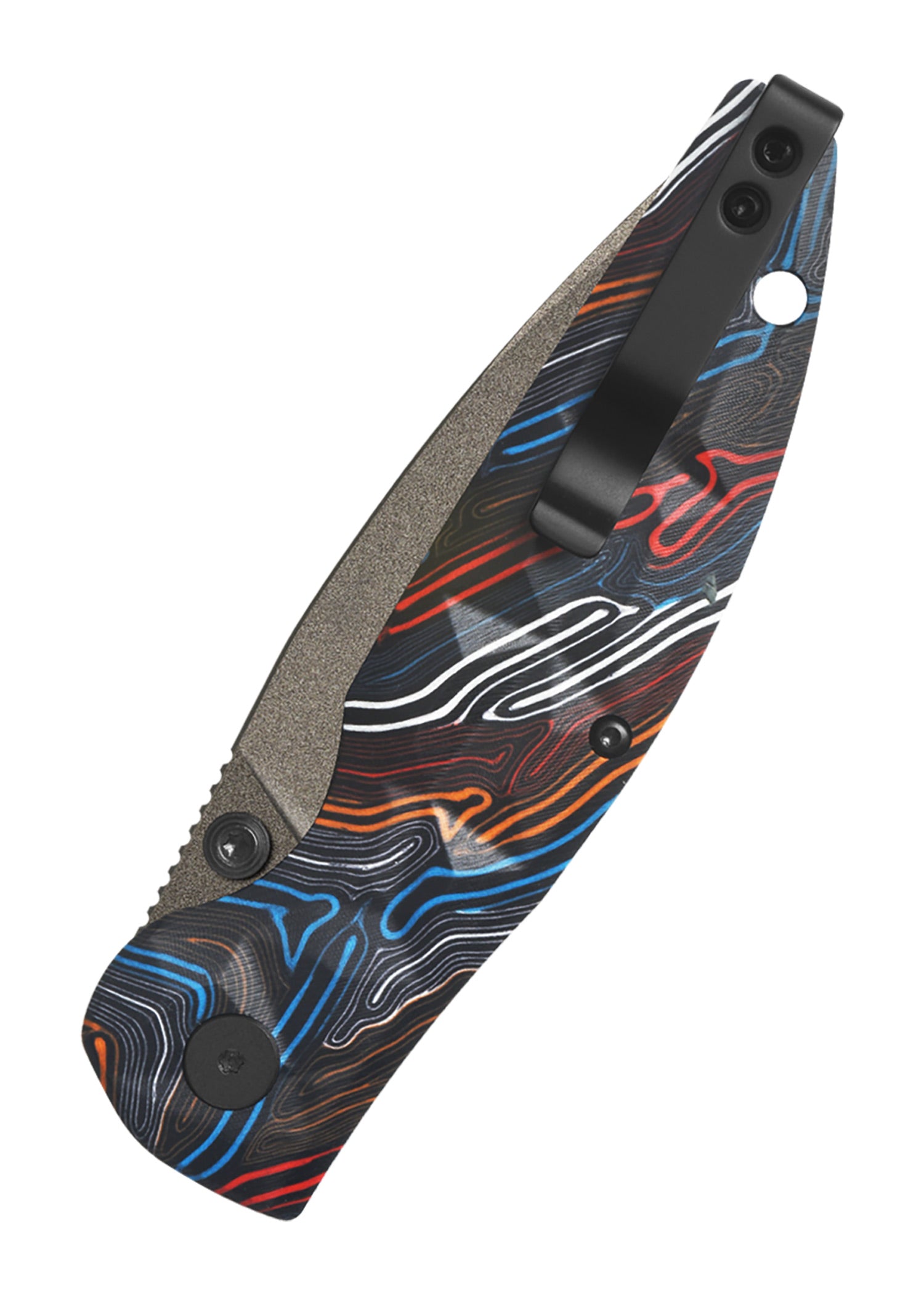 Imagen única de: Qsp Turtle Punk, Recubrimiento Cerámico, Colorido, Navaja De Bolsillo