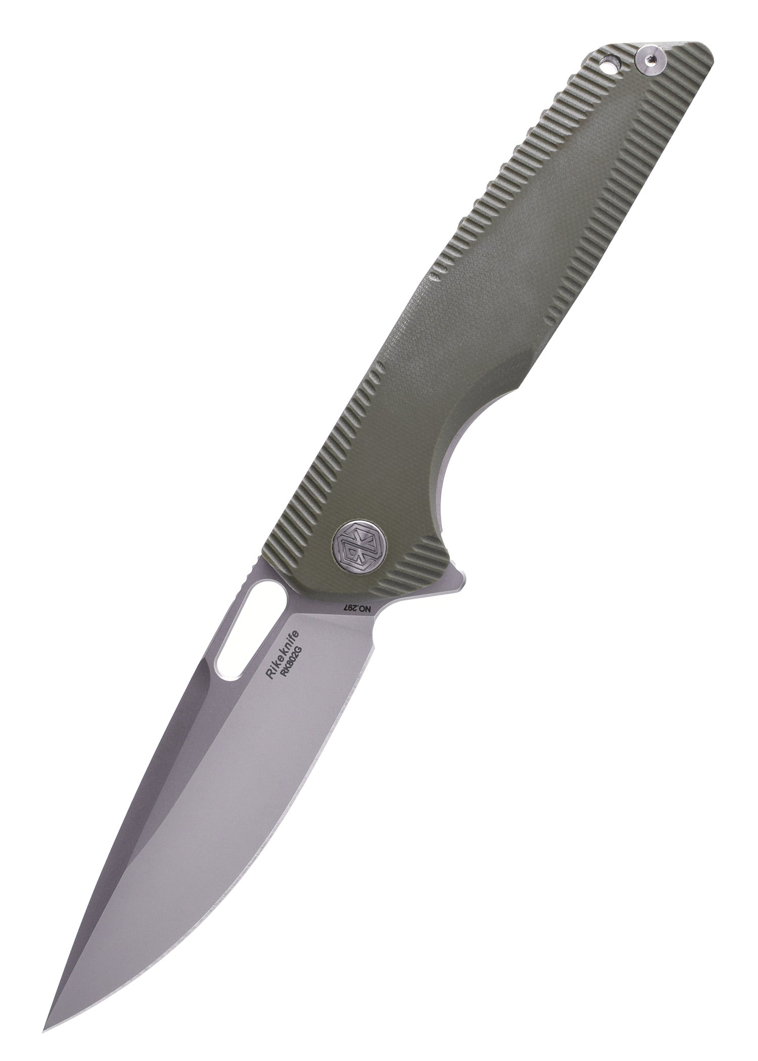 Imagen única de: Navaja De Bolsillo Rikeknife Rk802g, Od Verde