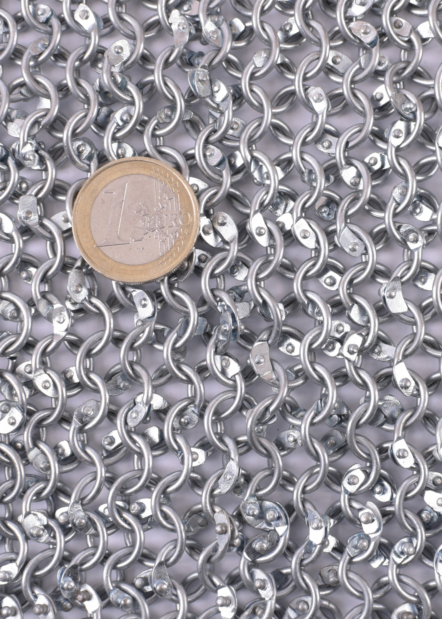 Imagen única de: Cota De Malla Haubergeon, Remachada, Id 9 Mm, Galvanizada